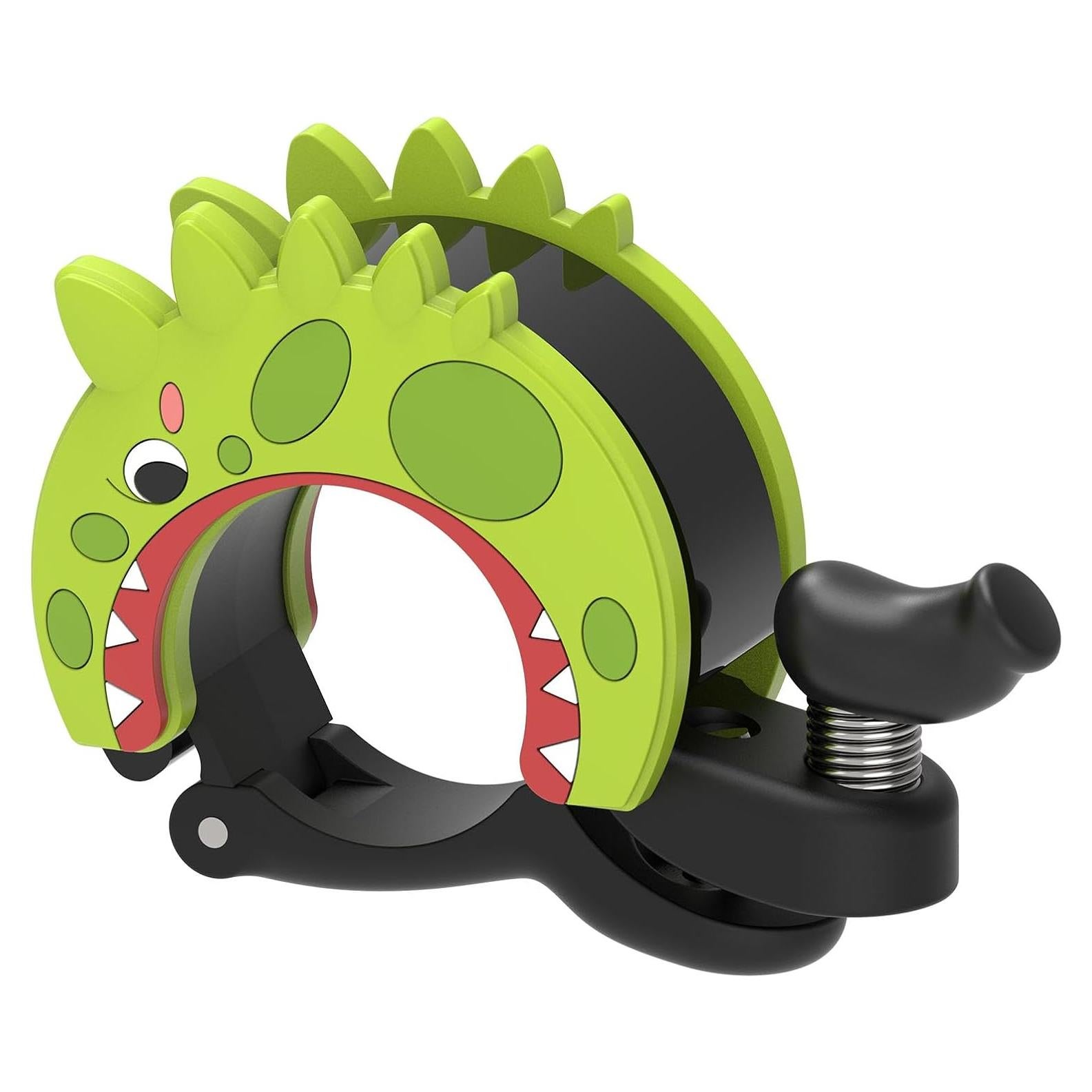 Timbre de Bicicleta para Niños CJAID Dinosaurio 110dB Verde