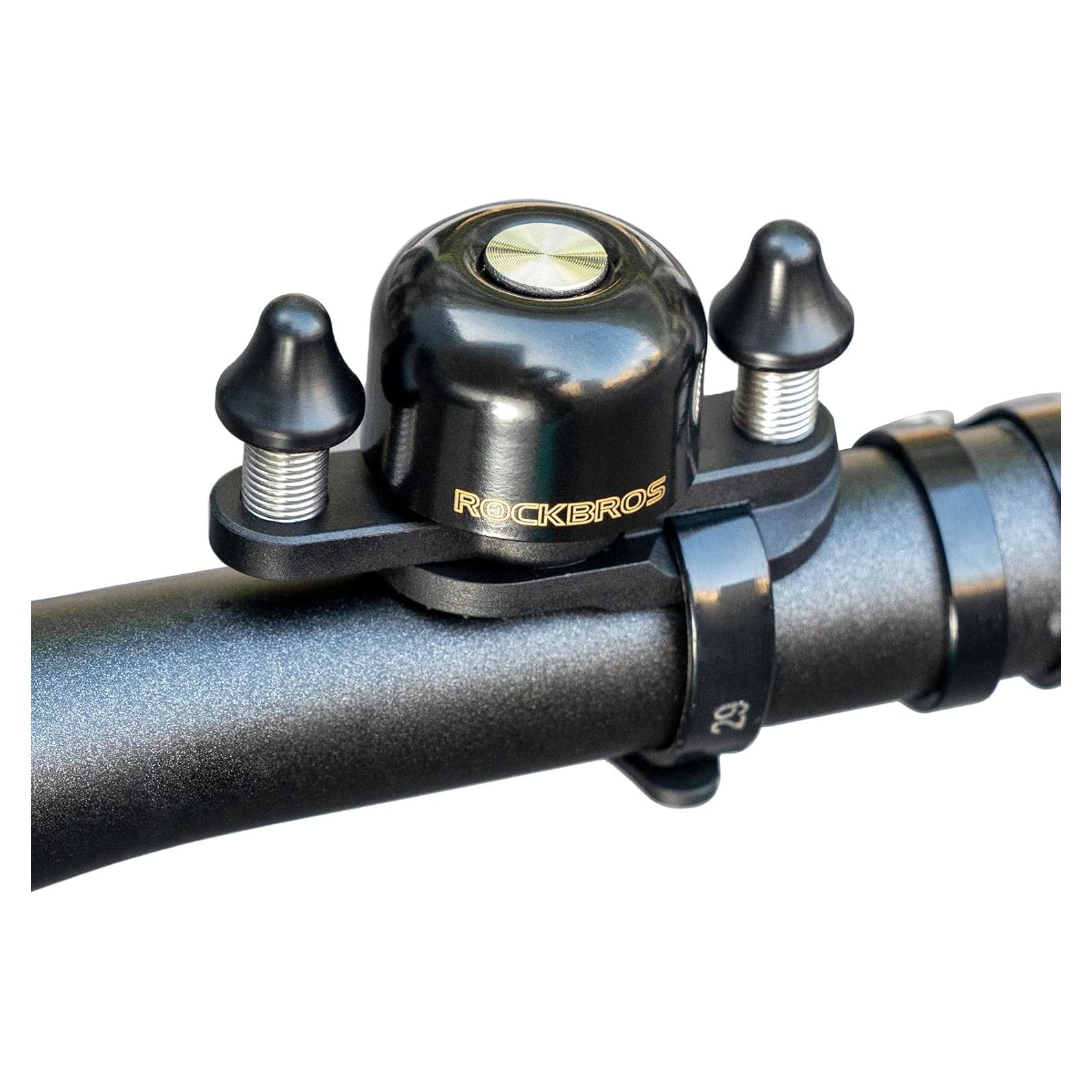 Campana de Bicicleta ROCKBROS Ajustable Doble Martillo 100dB