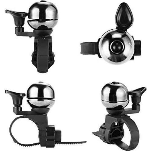 Campana de Bicicleta Accmor Ajustable Gris Titanio 16-38mm