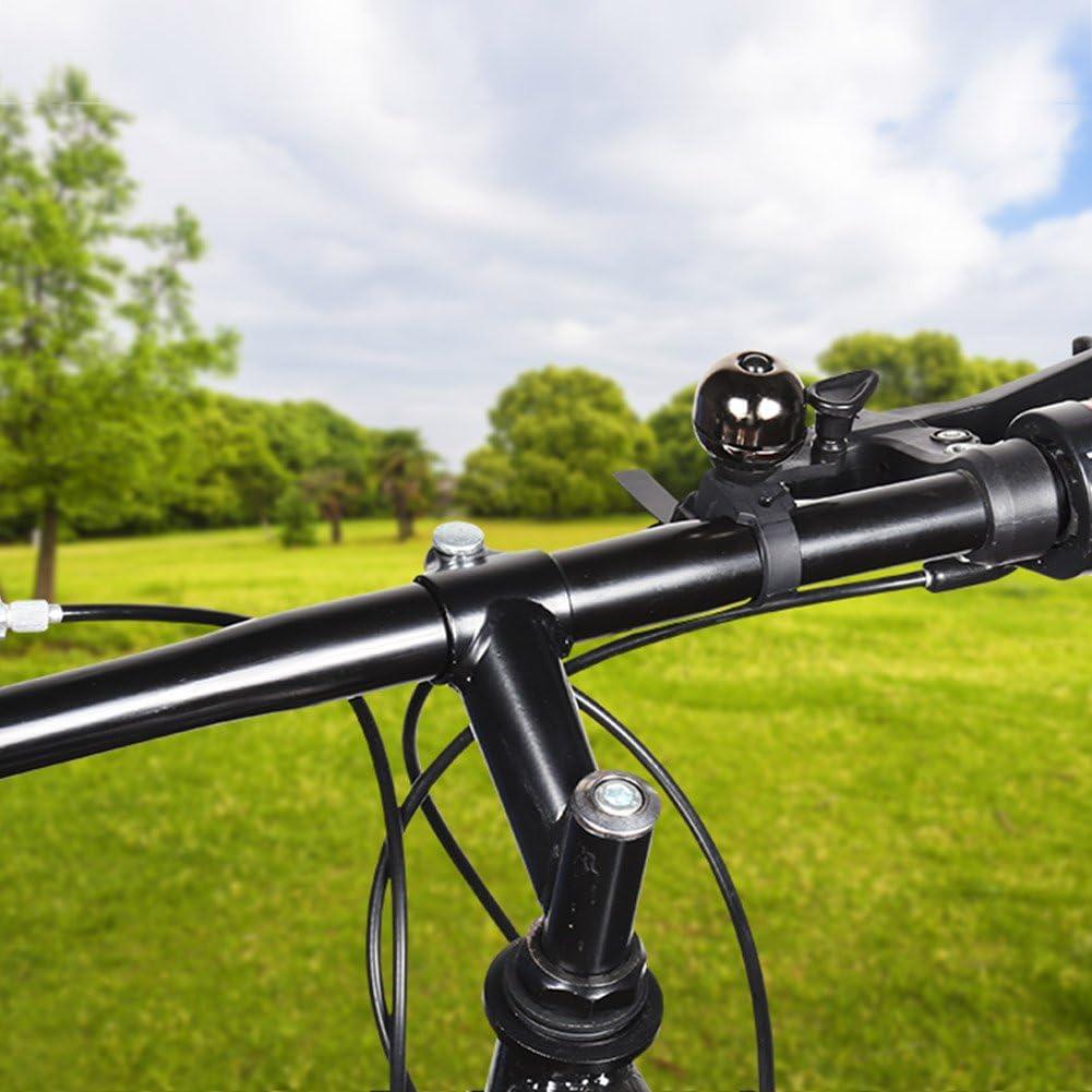 Campana de Bicicleta Accmor Ajustable Gris Titanio 16-38mm