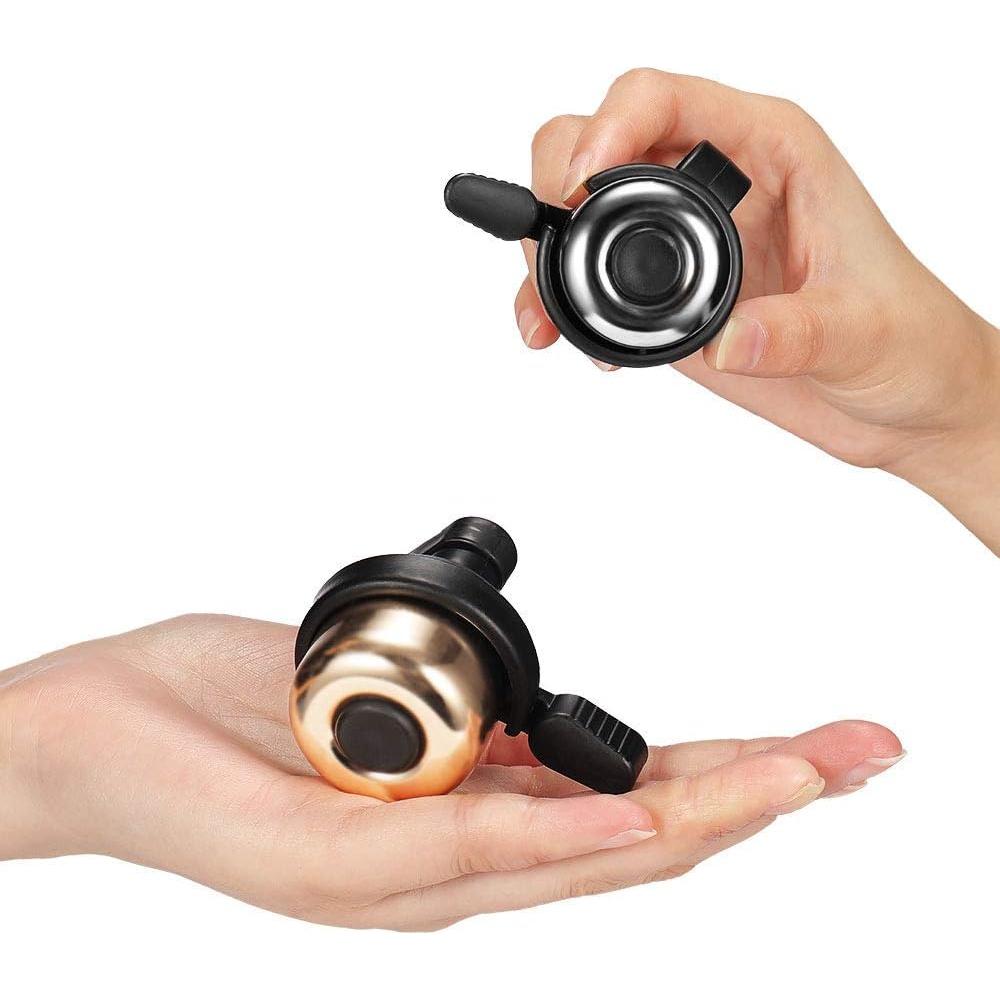 Timbres de Bicicleta Emoly, Paquete de 4, Sonido Fuerte y Claro