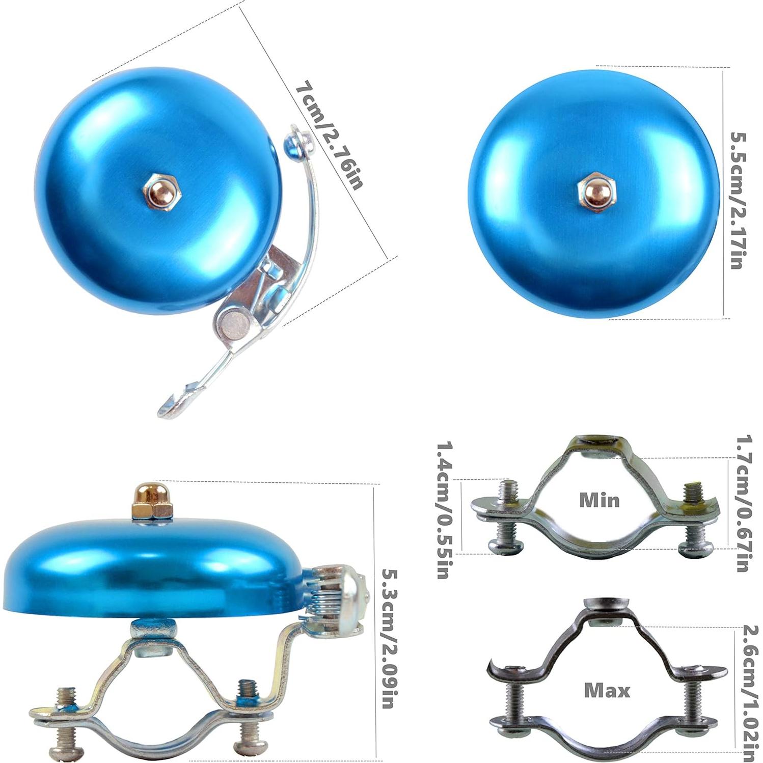 Campana de Bicicleta Yunshan Clásica 52mm Sonido Fuerte