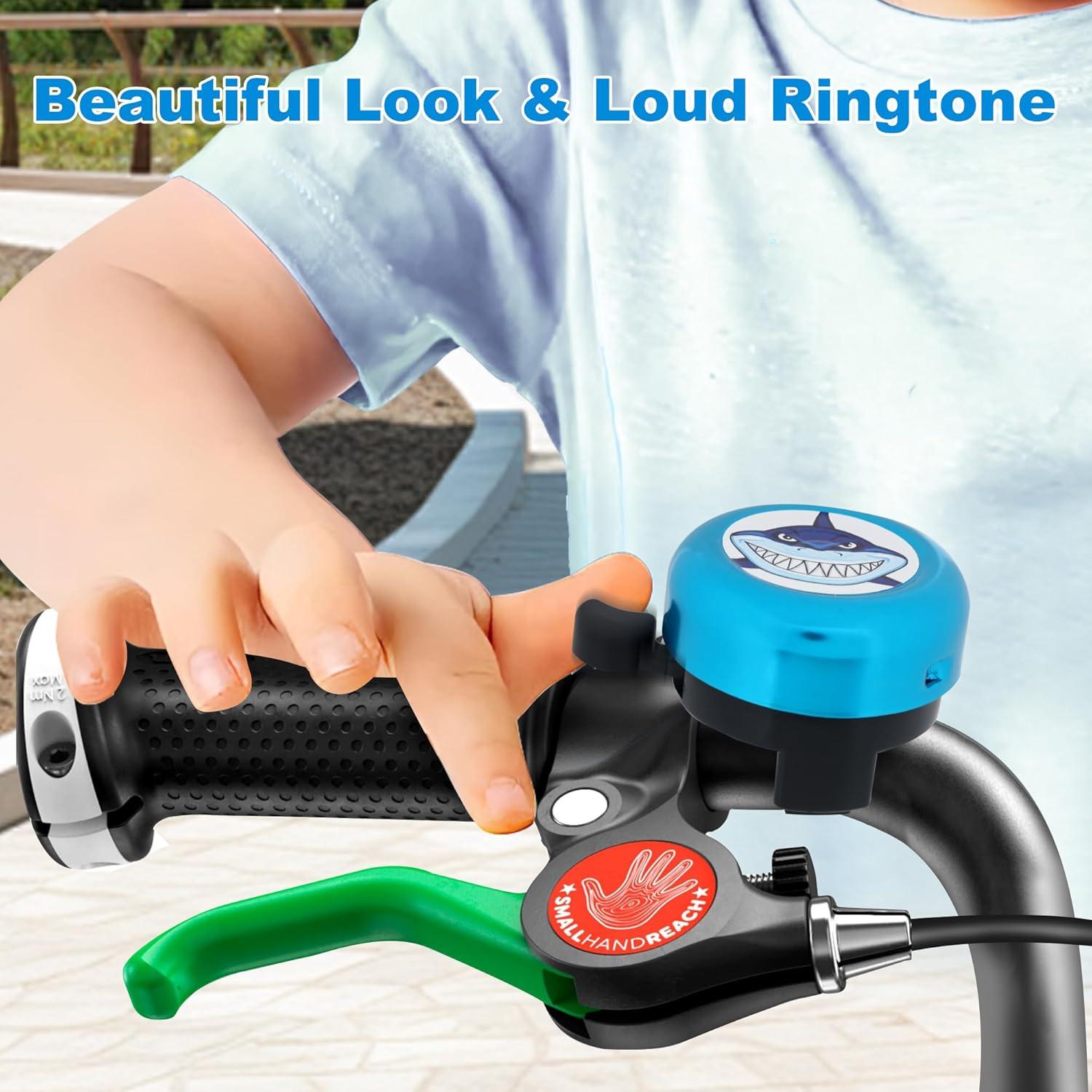 Timbre de bicicleta Vekniqo azul 6cm, sonido fuerte, fácil instalación