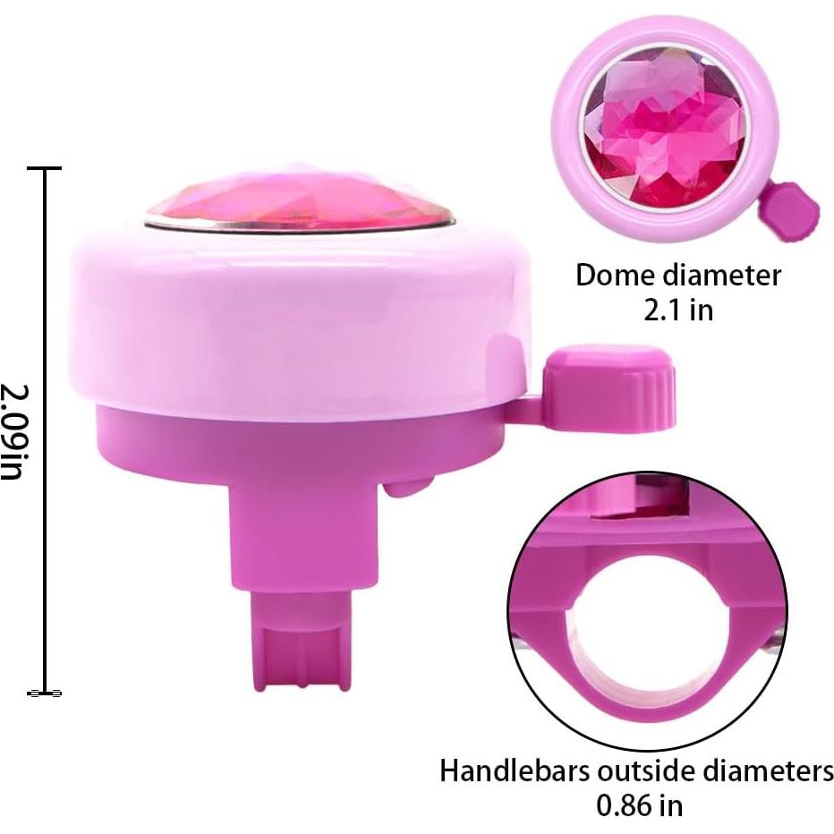 Timbre de Bicicleta CHILDHOOD Rosa para Niños - Sonido Fuerte