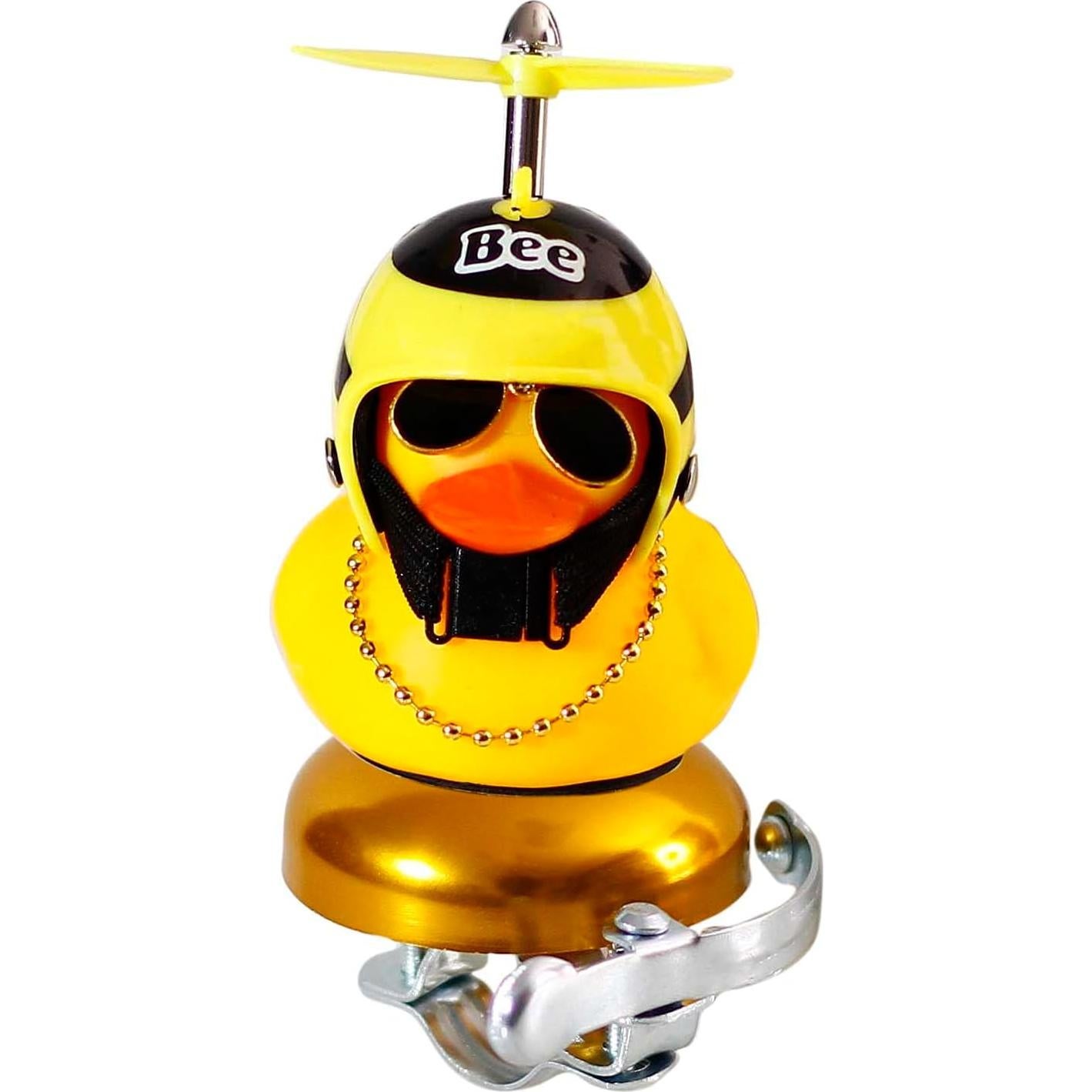 Campana de Bicicleta Patito Amarillo TAOHUAJIANG 6.86x8.89cm