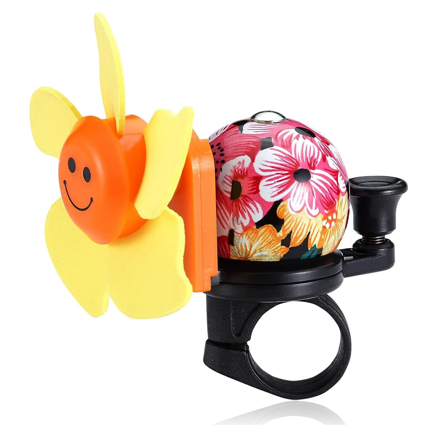 Campana de Bicicleta ONIPAX Sun Smile Molinete Amarillo