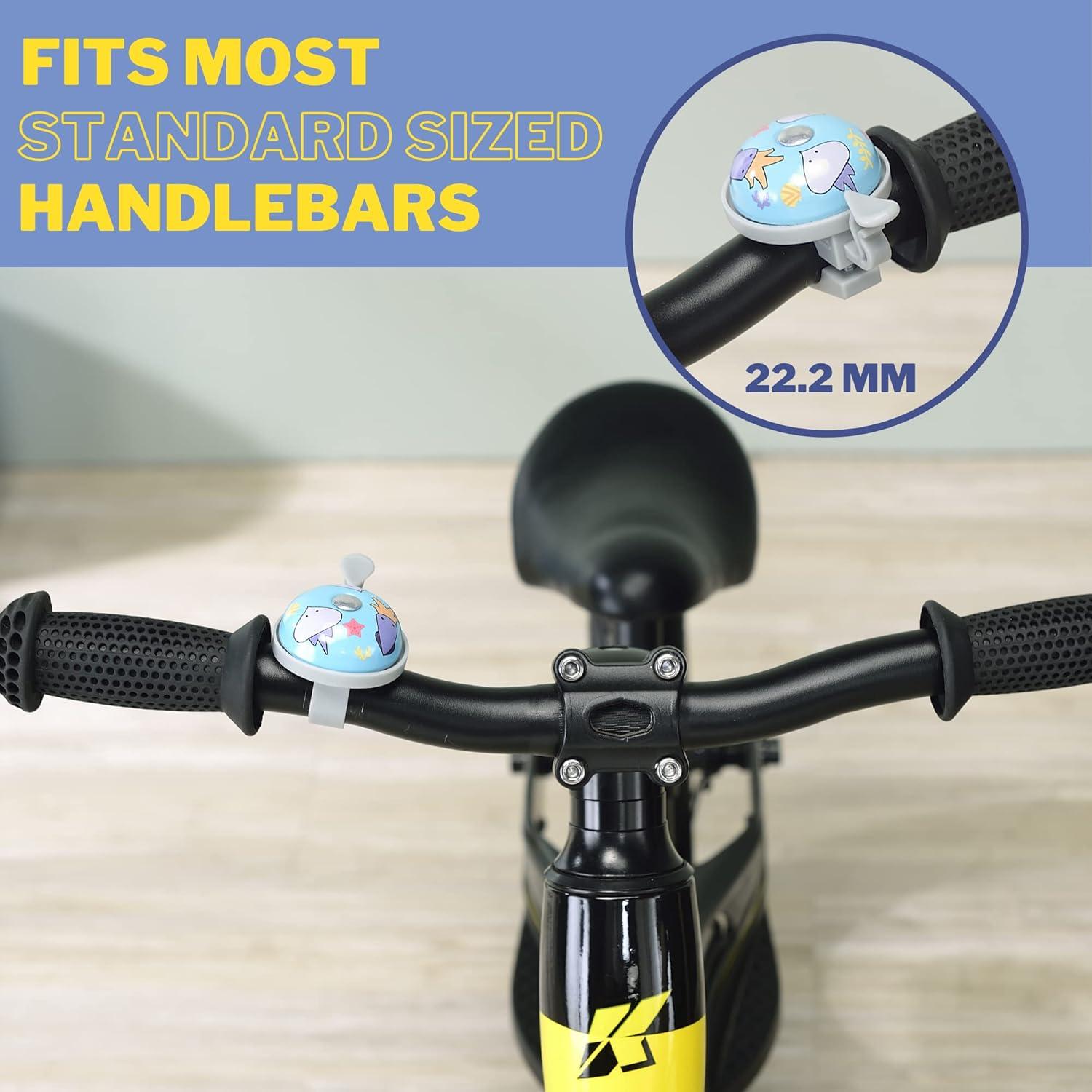 Campana de Bicicleta N+1 Azul para Niños - Sonido Fuerte