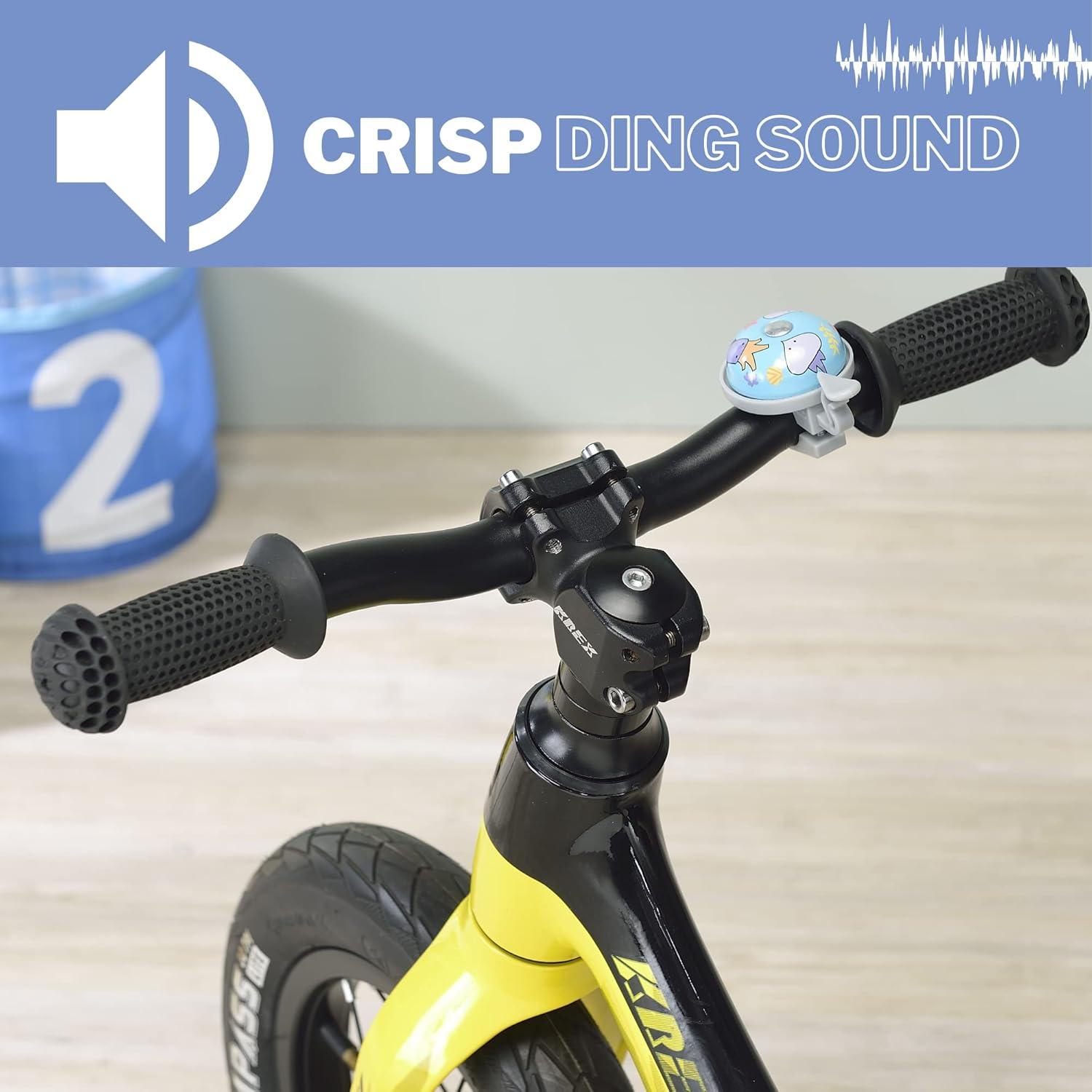 Campana de Bicicleta N+1 Azul para Niños - Sonido Fuerte