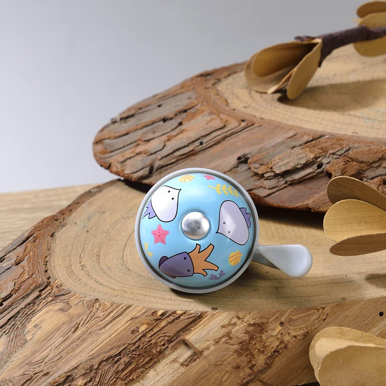 Campana de Bicicleta N+1 Azul para Niños - Sonido Fuerte