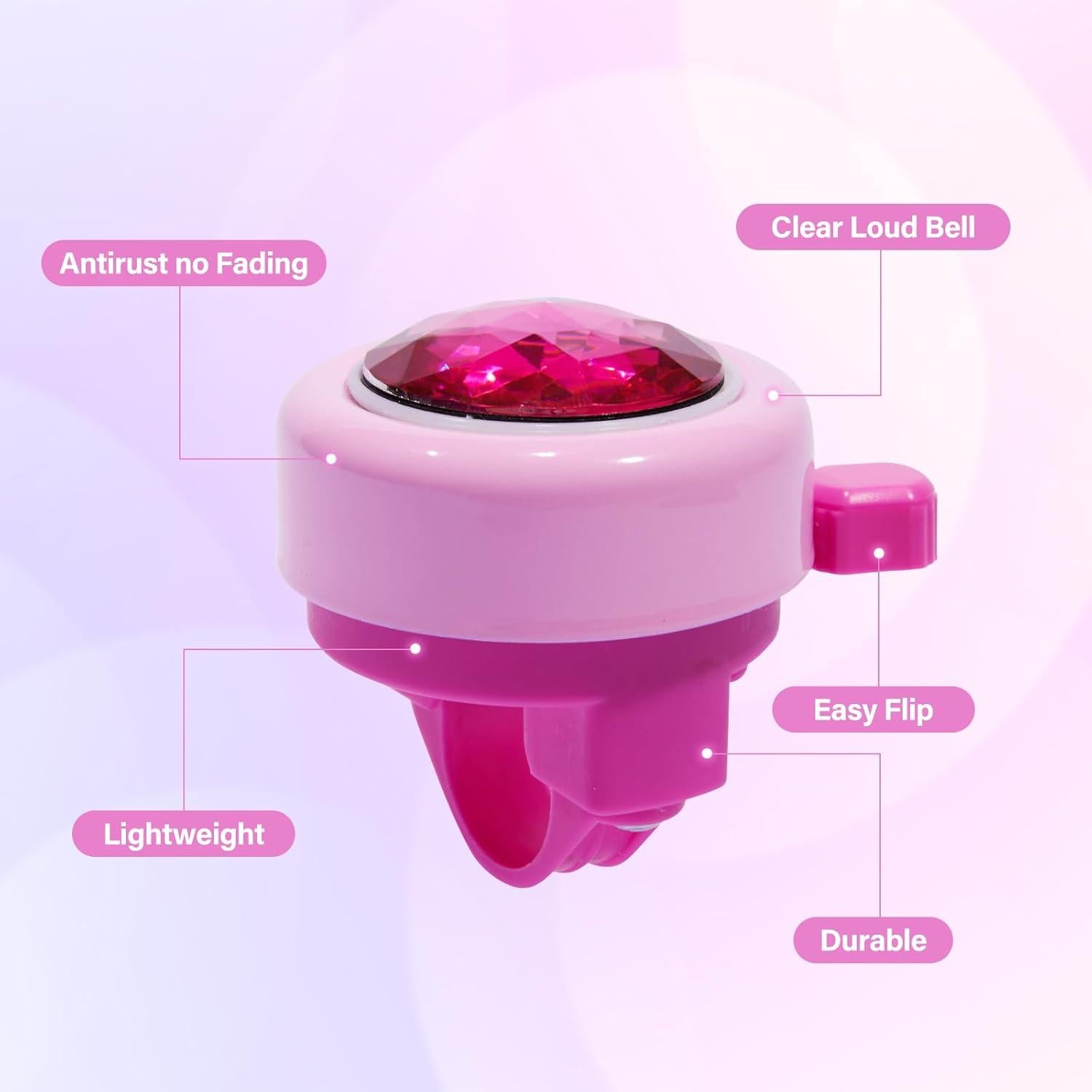 Timbre de Bicicleta CHILDHOOD Rosa para Niños - Sonido Fuerte