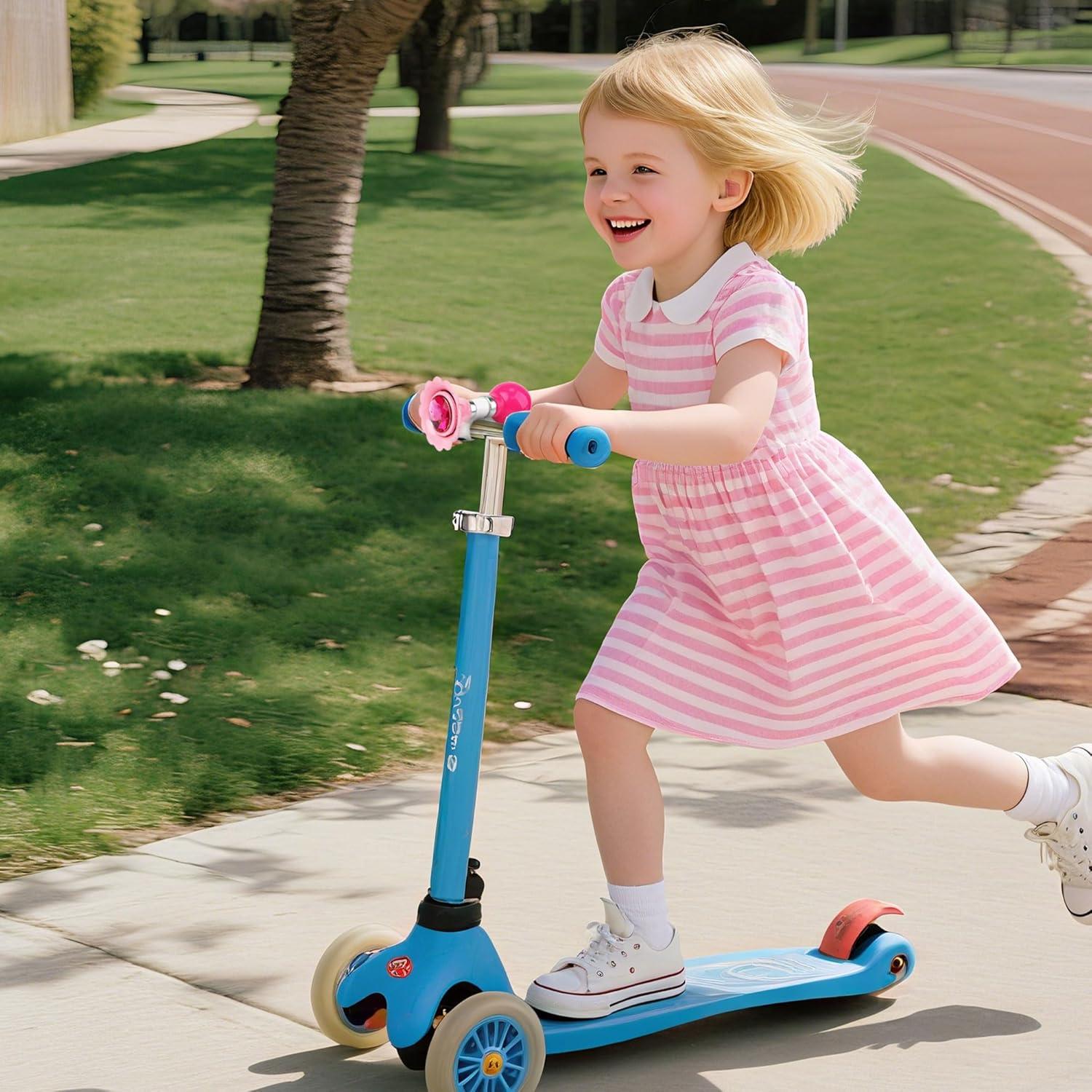 Cuerno de Bicicleta Rosa MIDOGAT para Niños - Montaje en Manillar