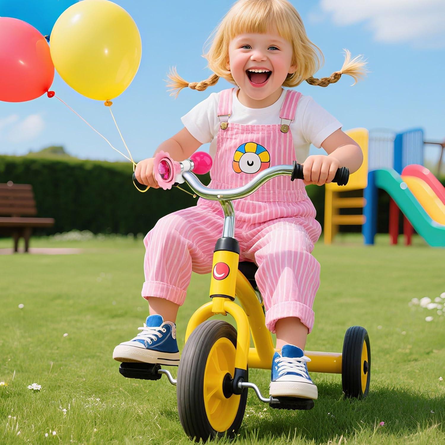 Cuerno de Bicicleta Rosa MIDOGAT para Niños - Montaje en Manillar