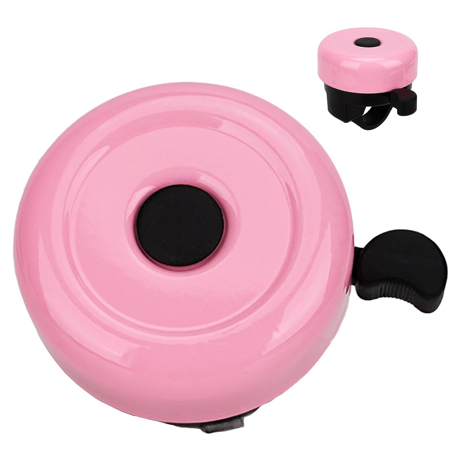 Campana de Bicicleta para Niños RidingRush Rosa 7x5x5 cm