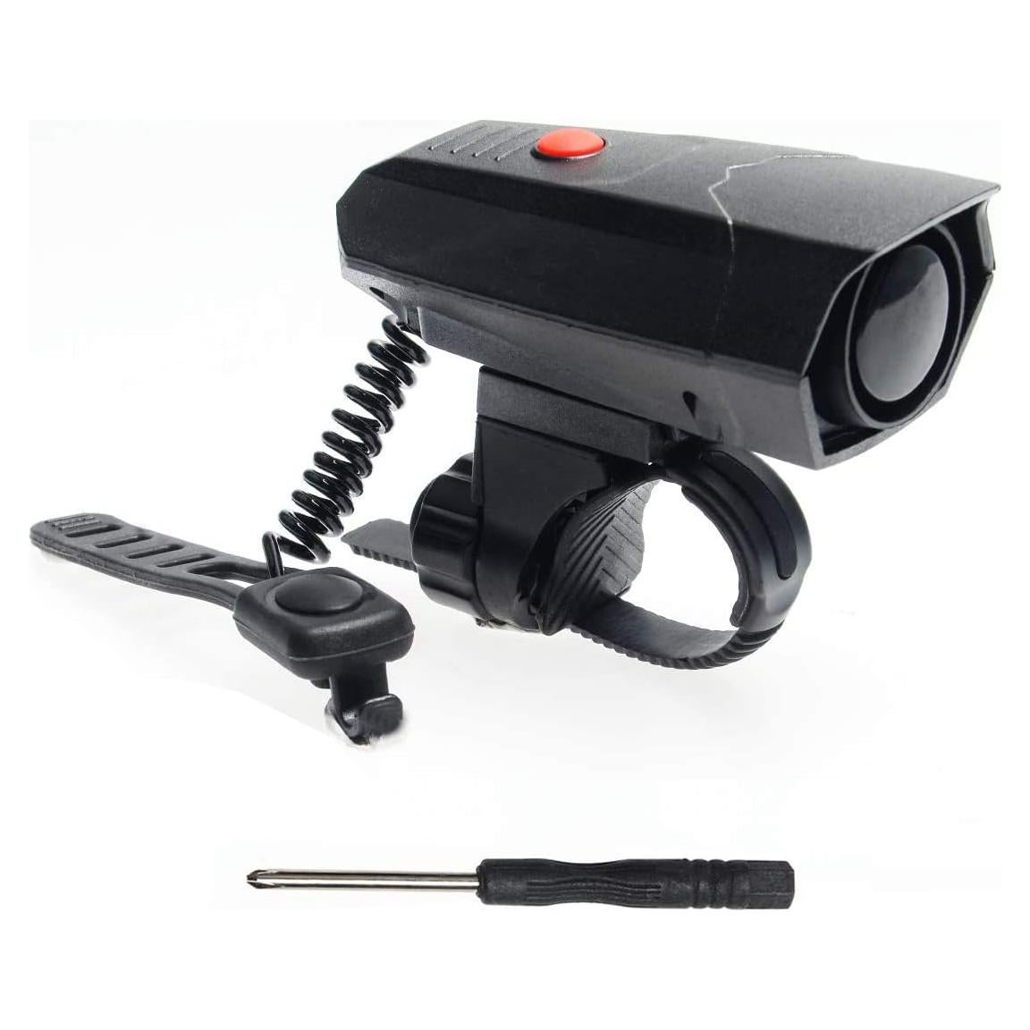 Timbre Eléctrico Coolrunner para Bicicleta - 6 Modos, 100-120 dB