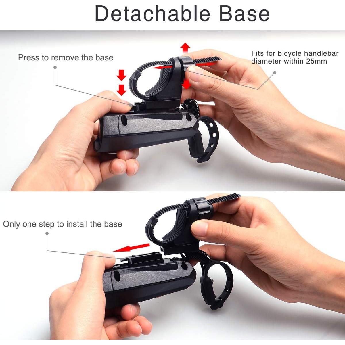 Timbre Eléctrico Coolrunner para Bicicleta - 6 Modos, 100-120 dB