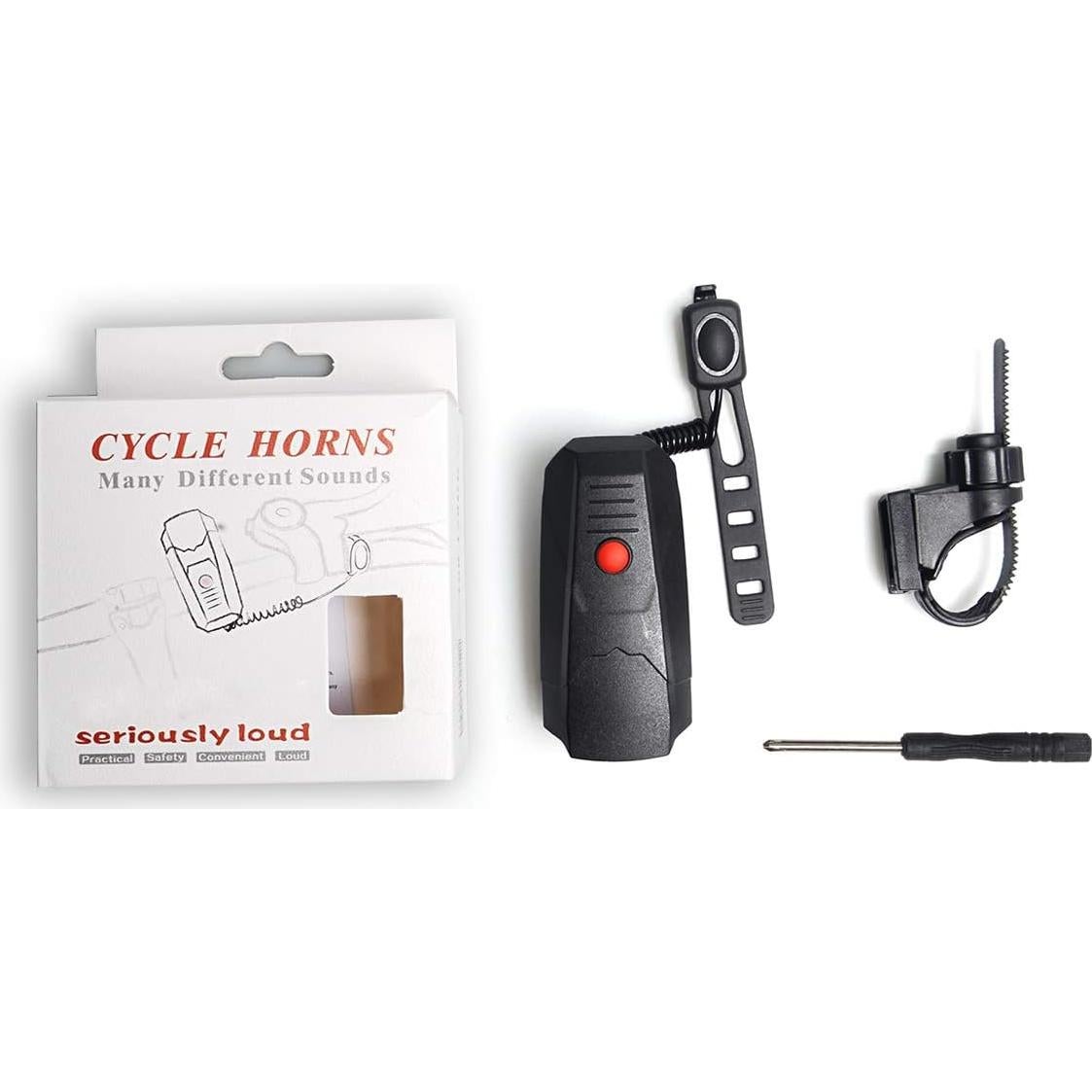 Timbre Eléctrico Coolrunner para Bicicleta - 6 Modos, 100-120 dB