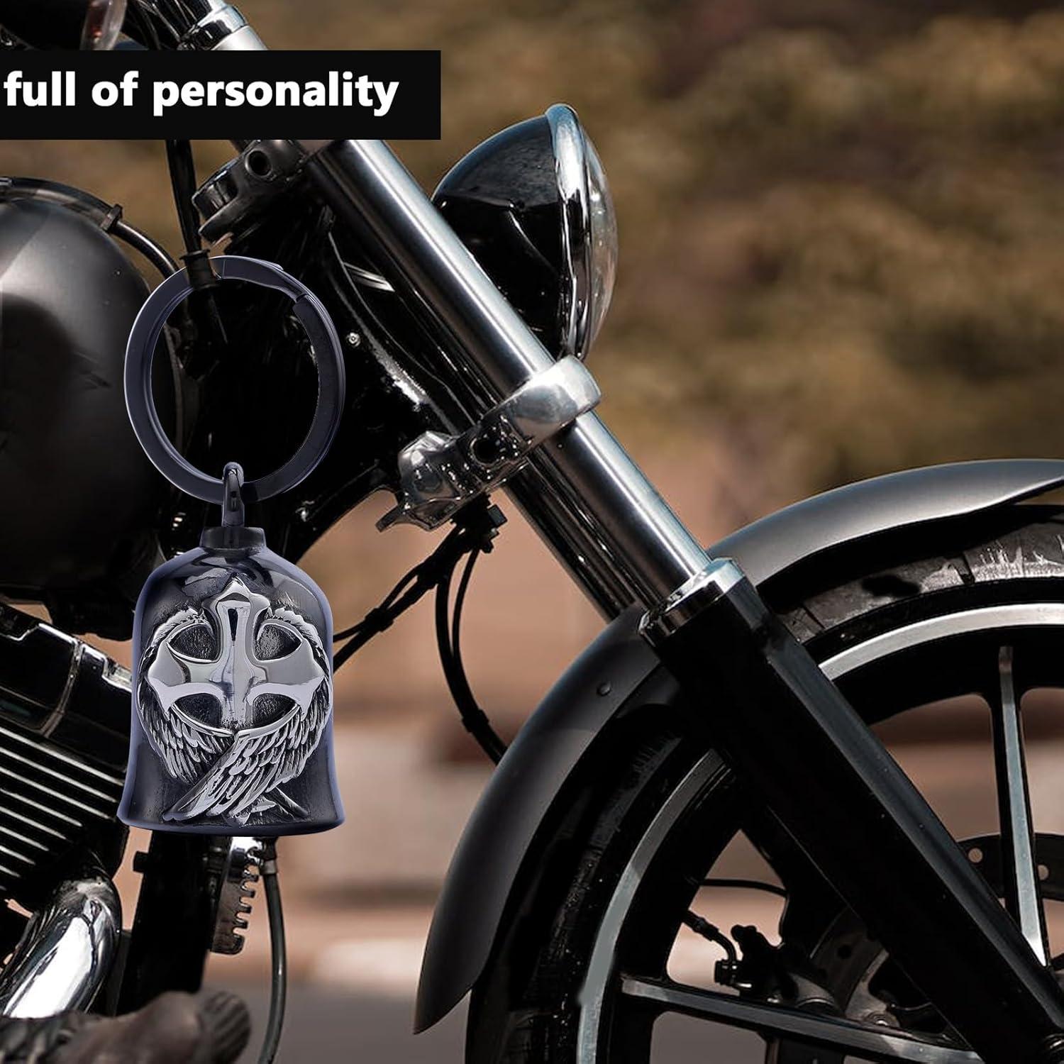 Campana de Motocicleta CYZBTBl 3D de Acero Inoxidable