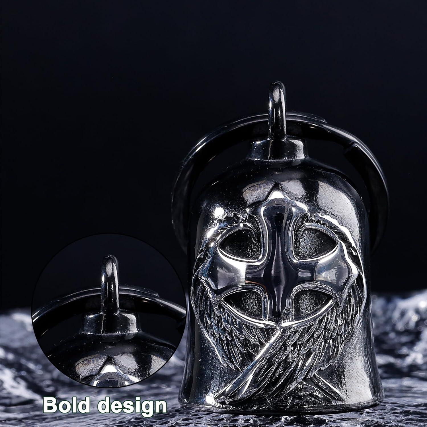 Campana de Motocicleta CYZBTBl 3D de Acero Inoxidable