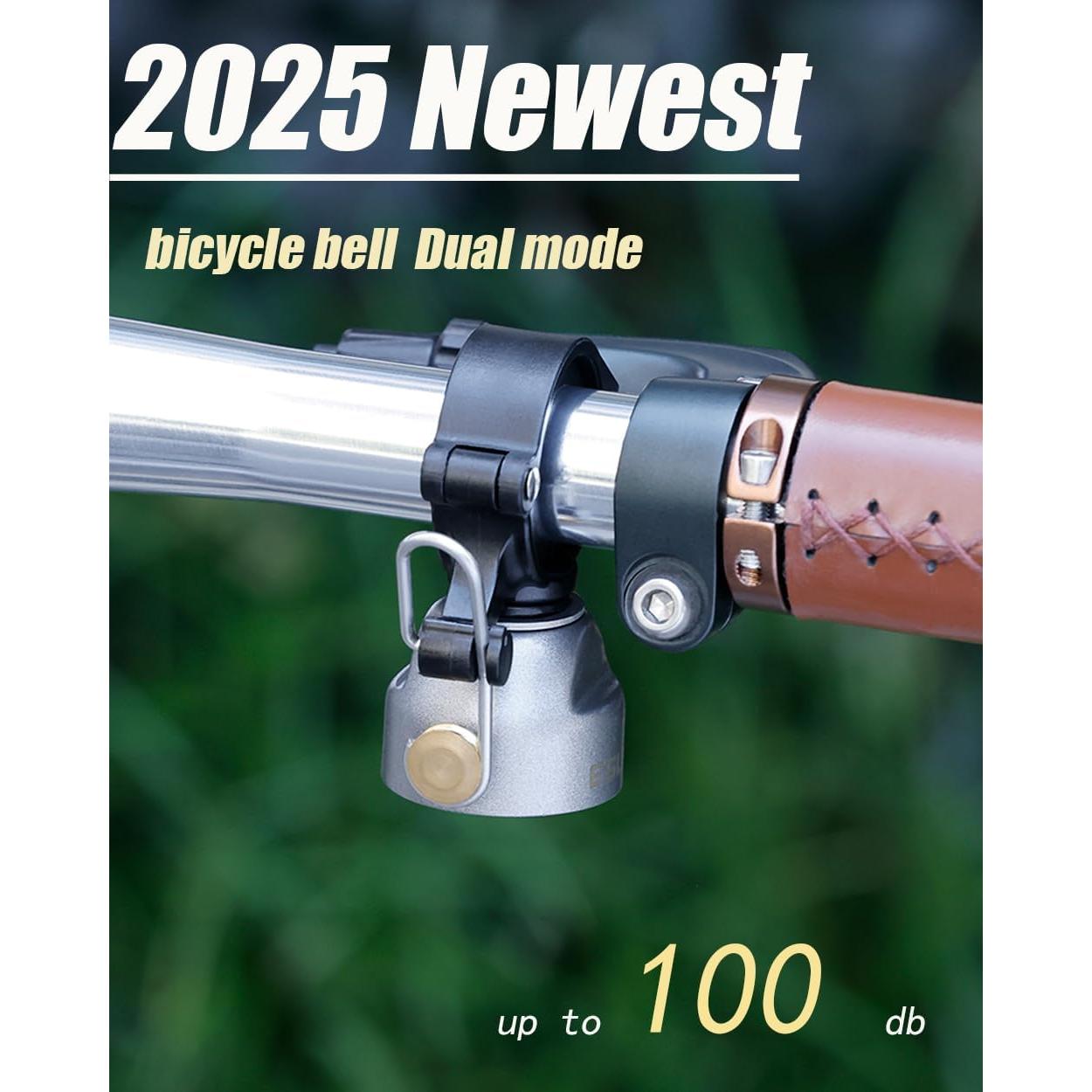 Campana de Bicicleta Nidazee 100dB Ajustable 22-35mm