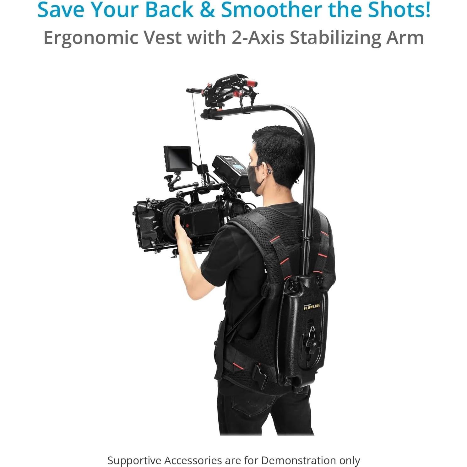 FLYCAM Flowline Chaleco Estabilizador 2 Ejes 3-7.5kg