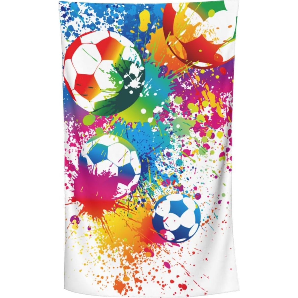 Toalla de Playa Grande VOOHDDY Microfibra Secado Rápido 132x81cm