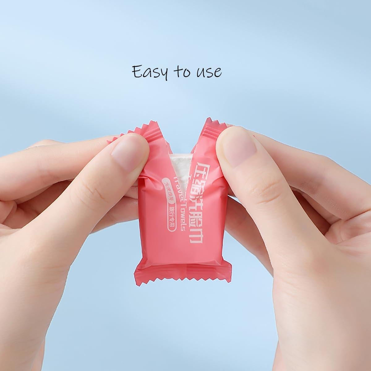 Toallas Comprimidas Desechables Genérico 14pcs Algodón 24x30 cm