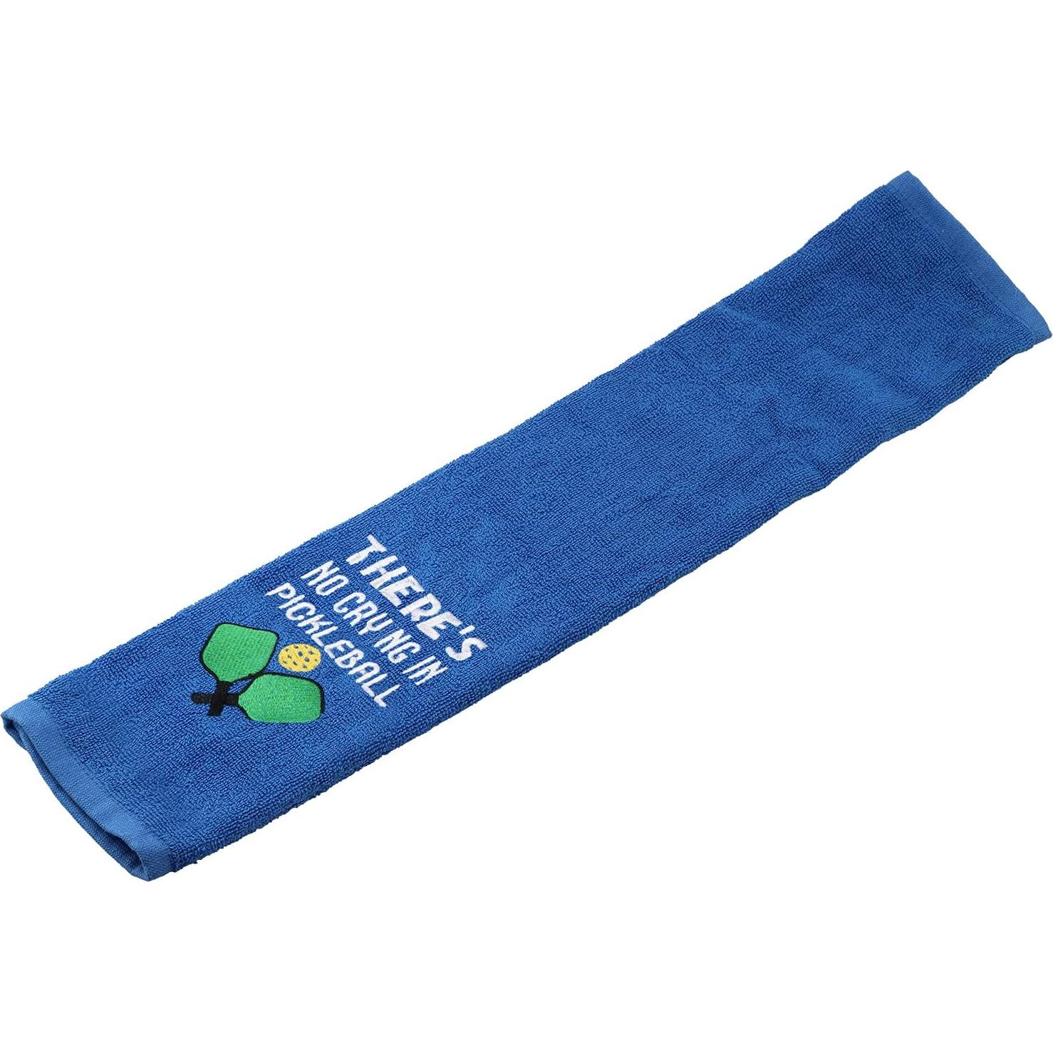 Toalla de Mano PWHAOO Algodón Bordada Pickleball 66x38cm