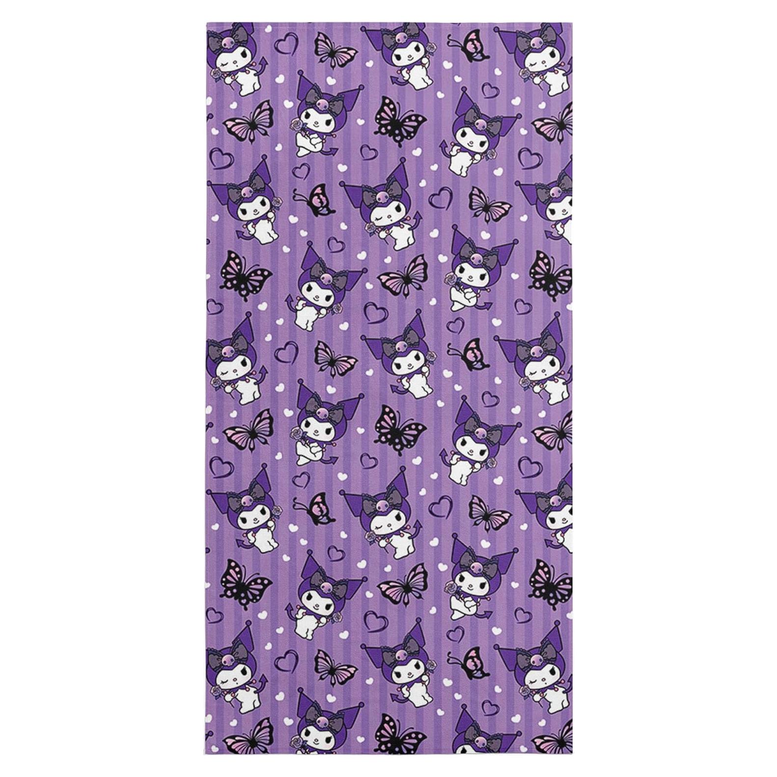 Toalla de Playa Microfibra Noroeste Kuromi 76.2x152.4cm