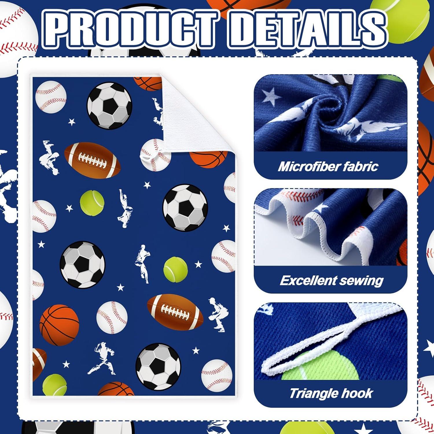 Toallas de Mano Temáticas Bencailor 6 Pcs Verde 40x60 cm