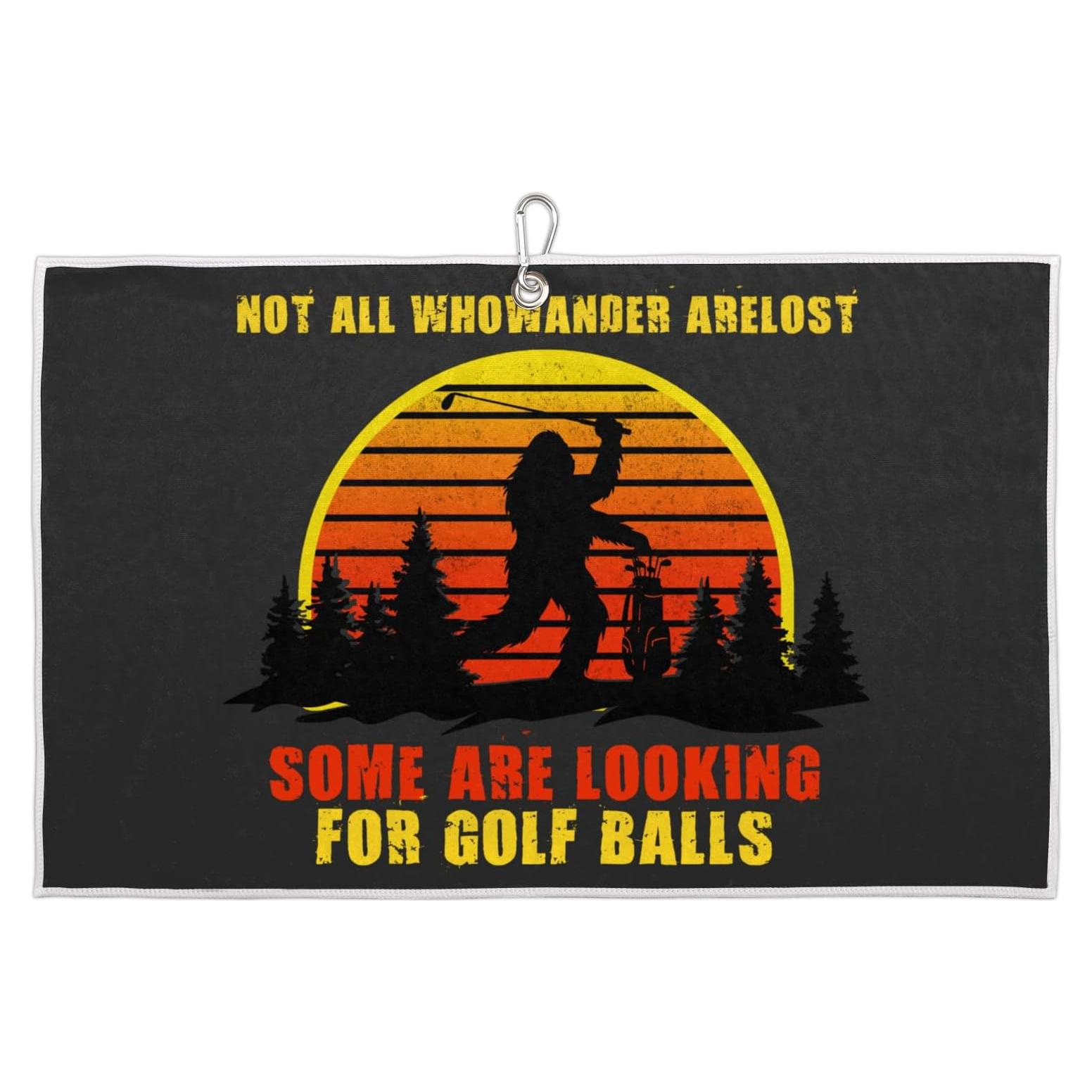 Toalla de Golf BENGRONGAE Bigfoot 61x38 cm Secado Rápido