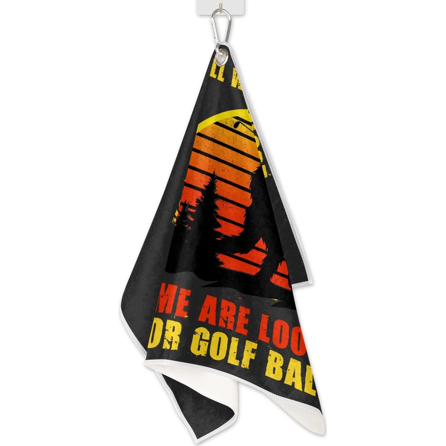 Toalla de Golf BENGRONGAE Bigfoot 61x38 cm Secado Rápido