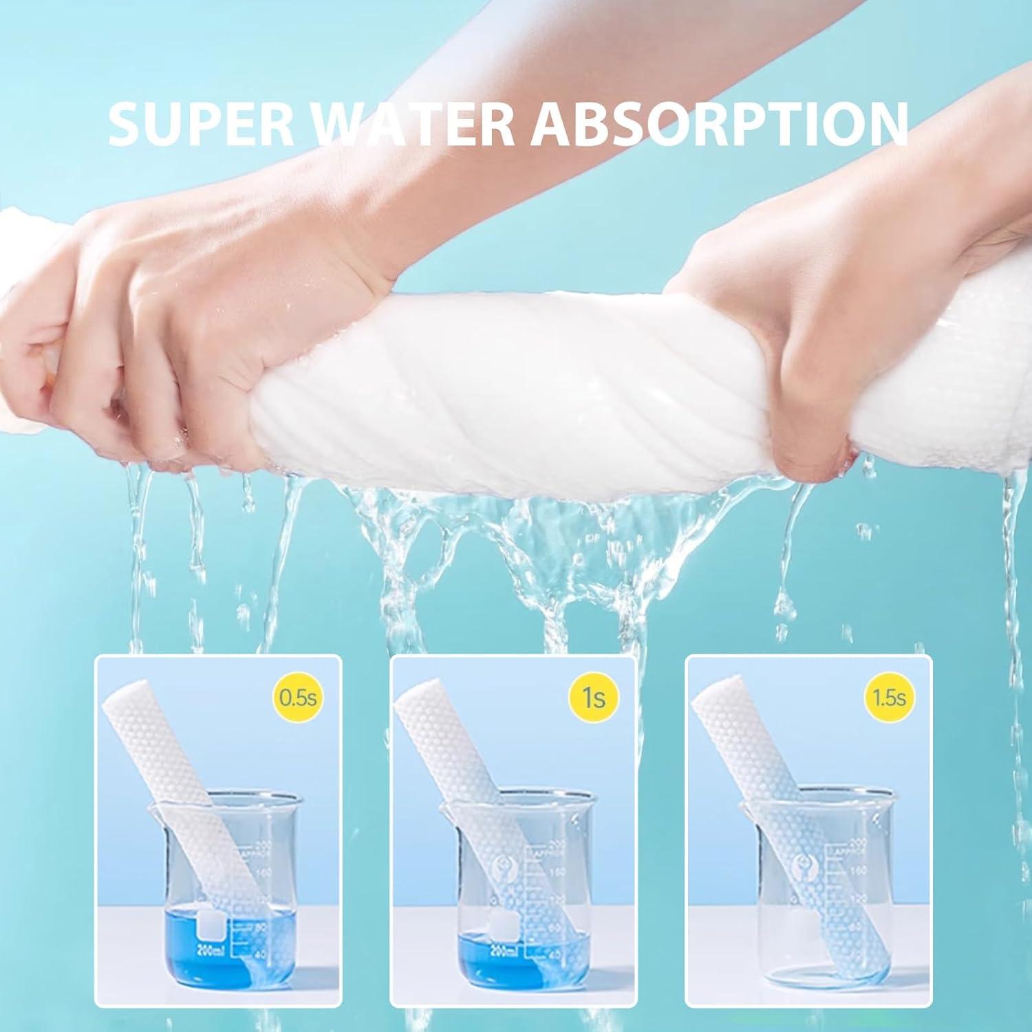 Toallas Comprimidas de Baño PUFFIN TRIP 139.7x69.8cm 5 Unidades