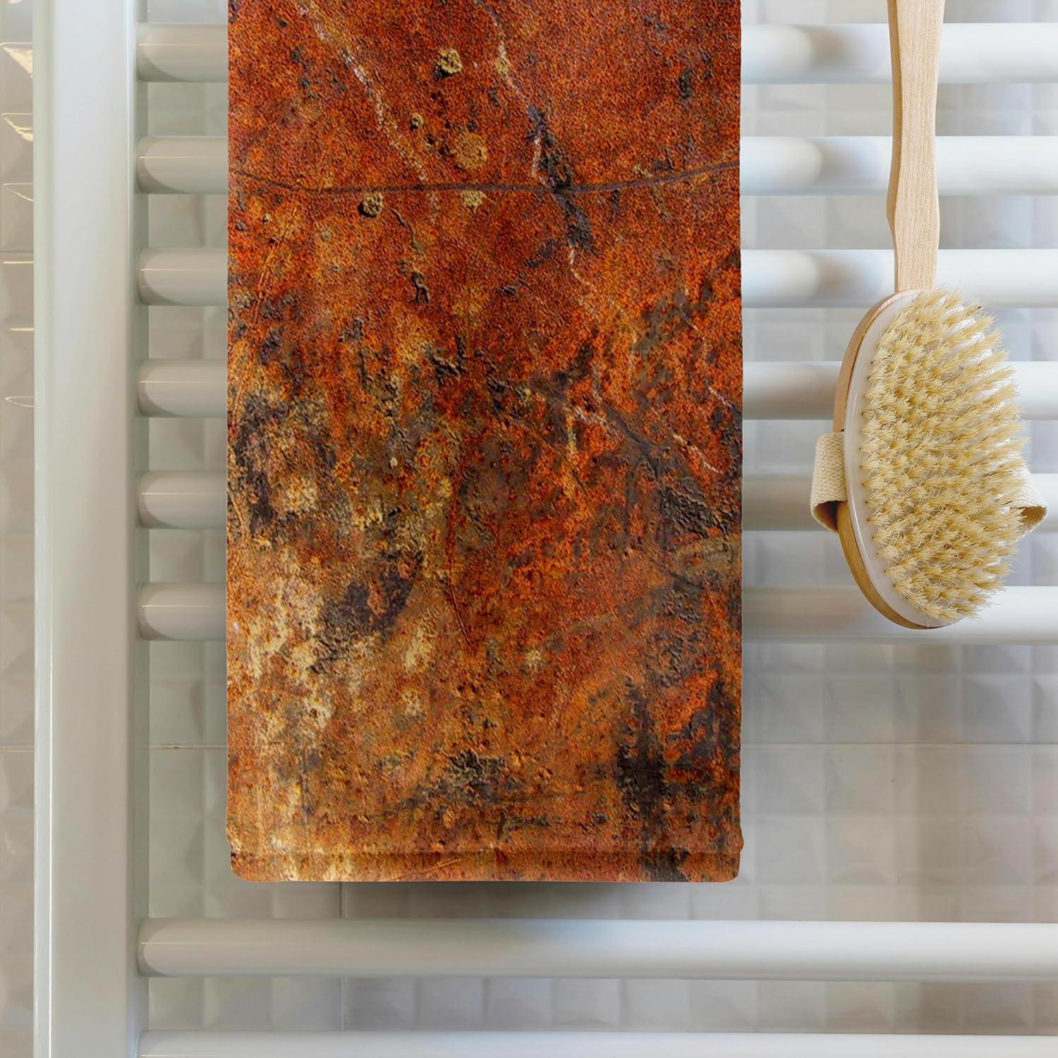 Toalla de Mano 3dRose Vieja Oxidada 38x56 cm Microfibra