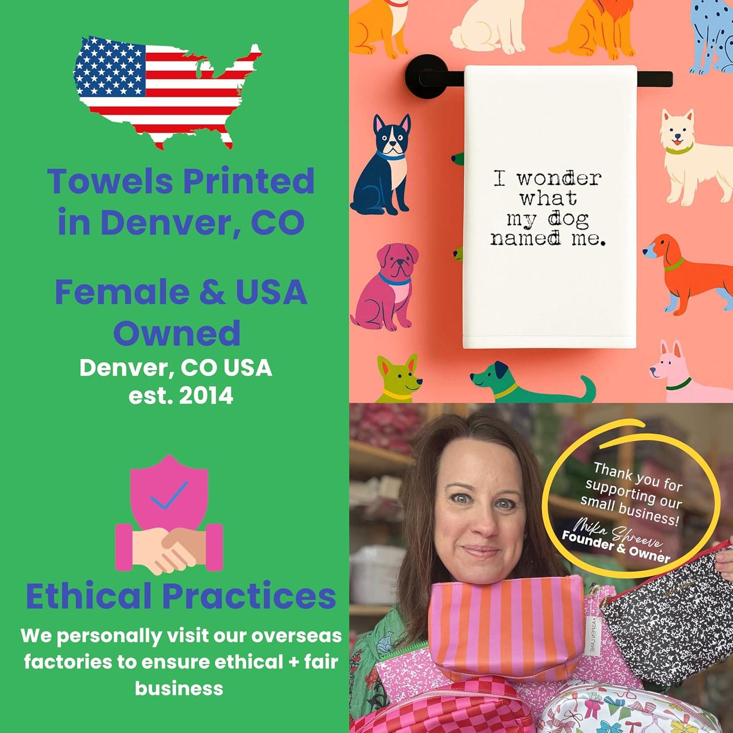 Toalla de Cocina Aspen Lane 100% Algodón 40x60 cm Humor Mamá