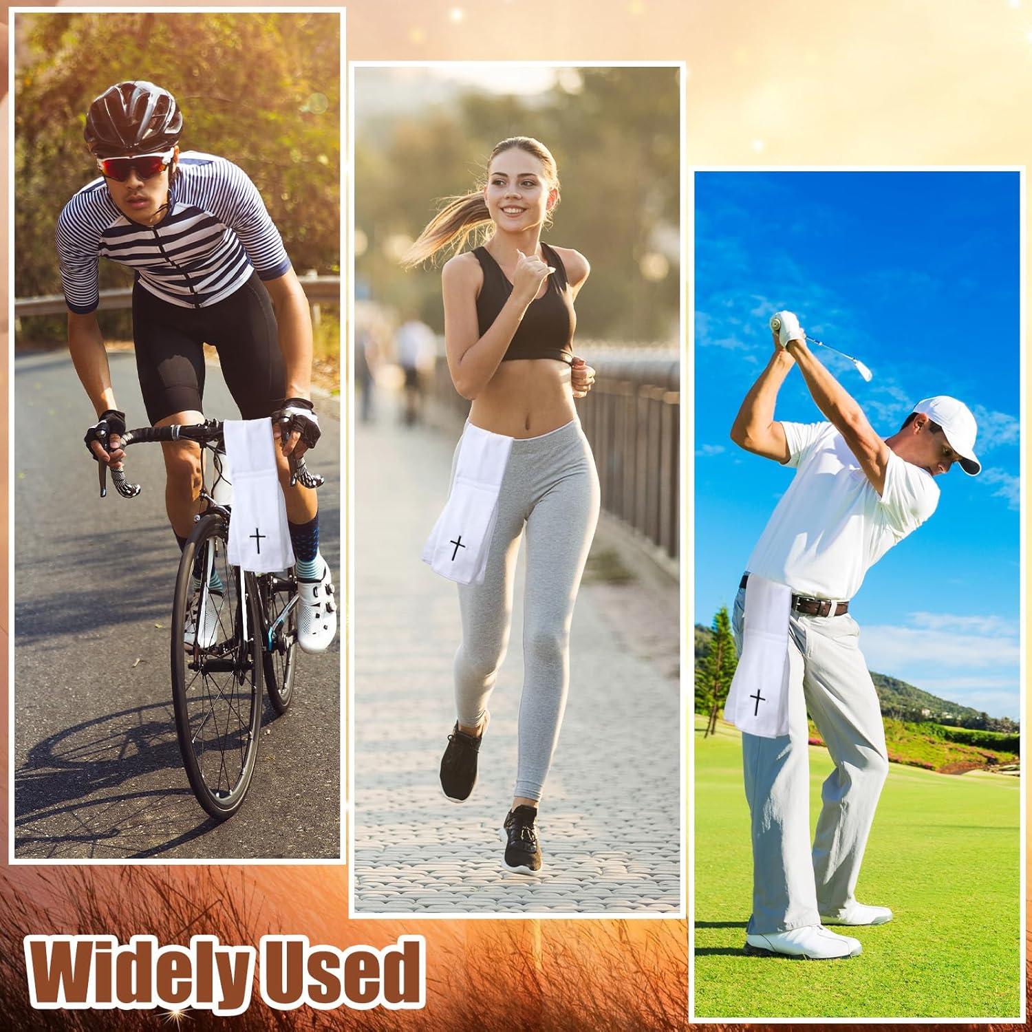 6 Toallas de Fútbol HunnmingRe con Cruz Cristiana 32x45 cm