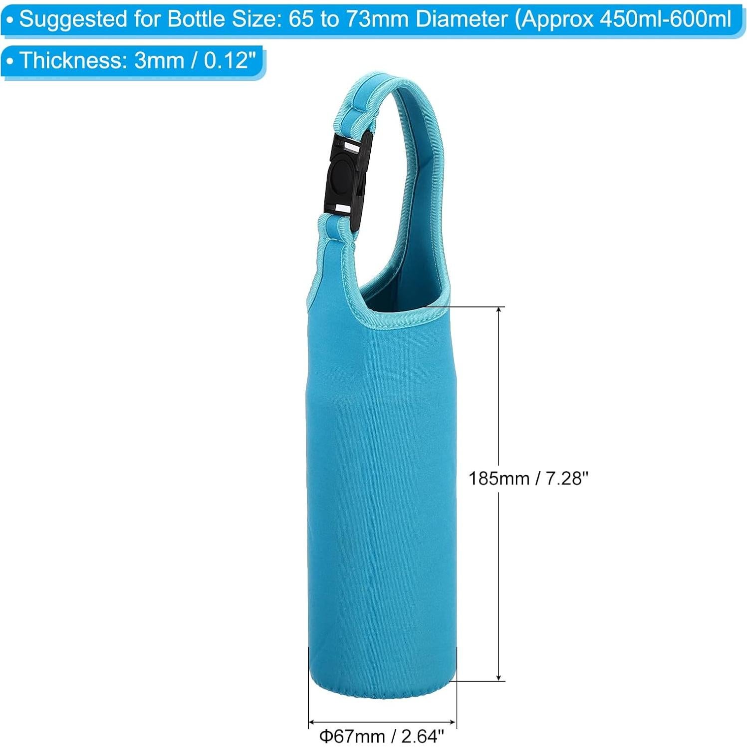 Bolsa de Transporte para Botellas de Agua PATIKIL 67mmx185mm 4 Colores