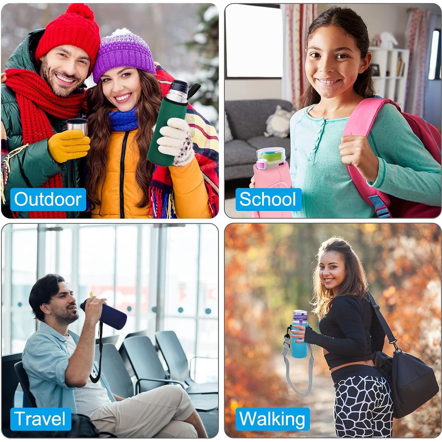 Bolsa de Transporte para Botellas de Agua PATIKIL 67mmx185mm 4 Colores