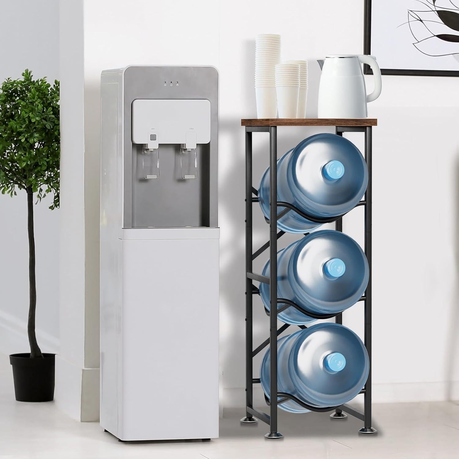 Soporte para Jarras de Agua Storenization 3 Niveles 5 Galones