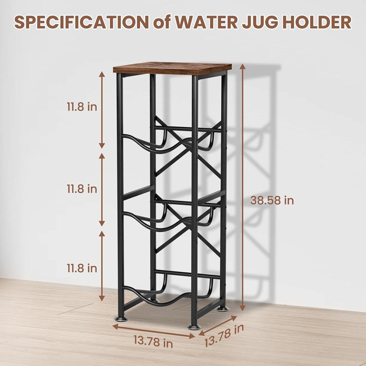 Soporte para Jarras de Agua Storenization 3 Niveles 5 Galones
