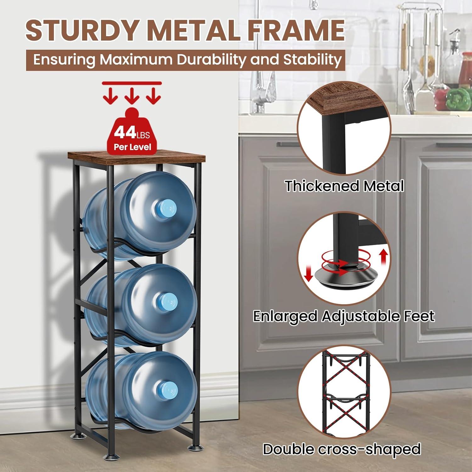 Soporte para Jarras de Agua Storenization 3 Niveles 5 Galones