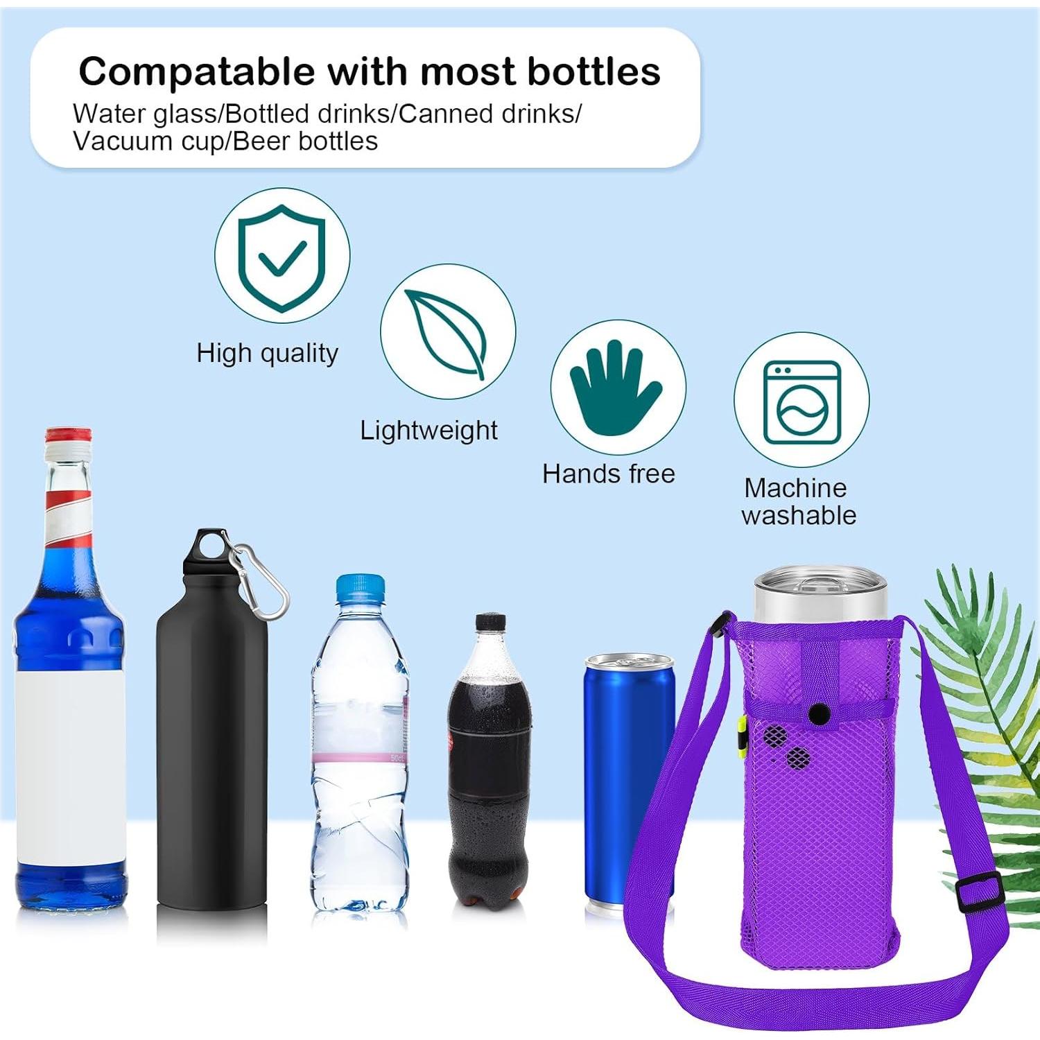 Soporte para Botellas de Agua Mumufy 24 Piezas Correa Ajustable