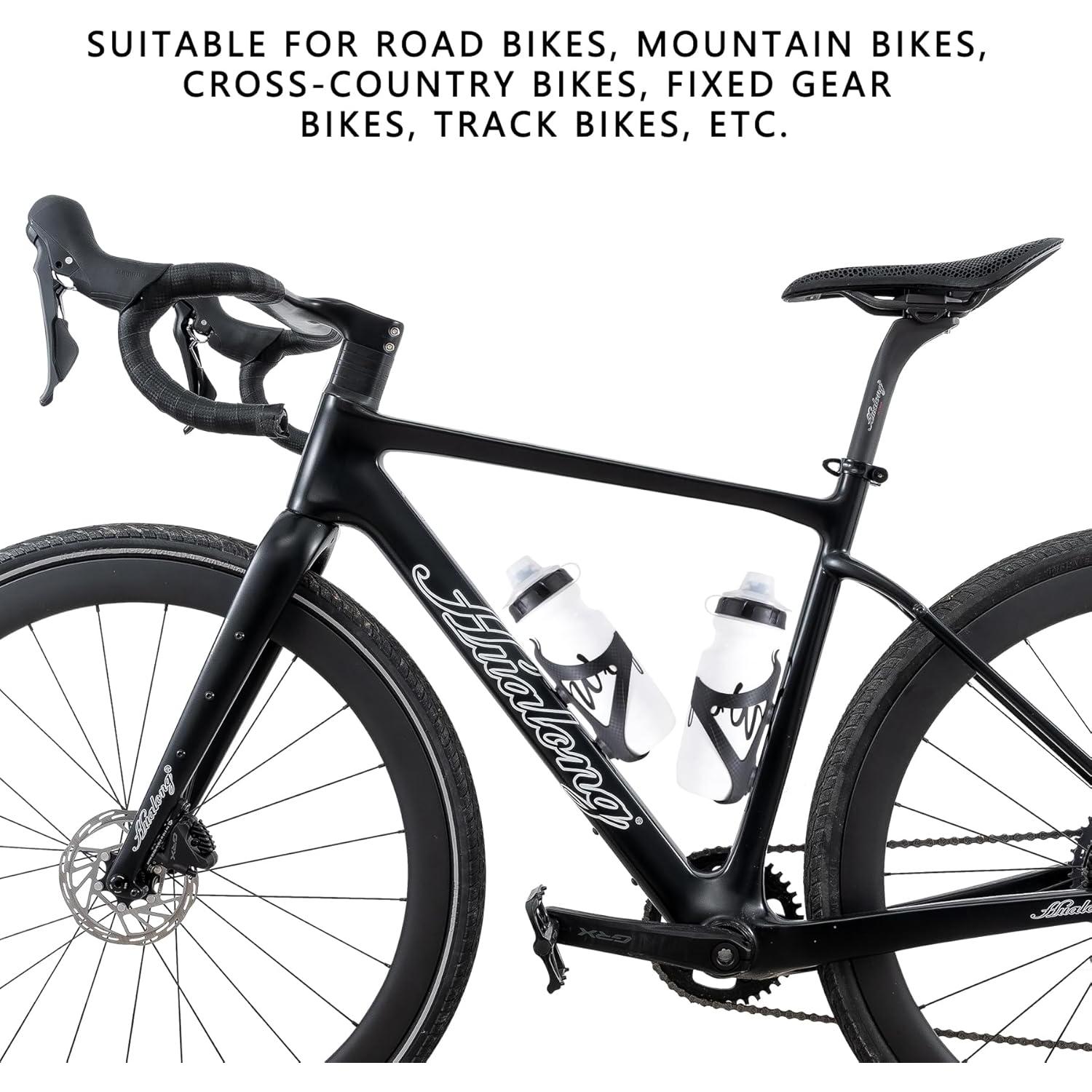 Soporte para Botella de Agua HUALONG XKRF2 Negro 2-pack