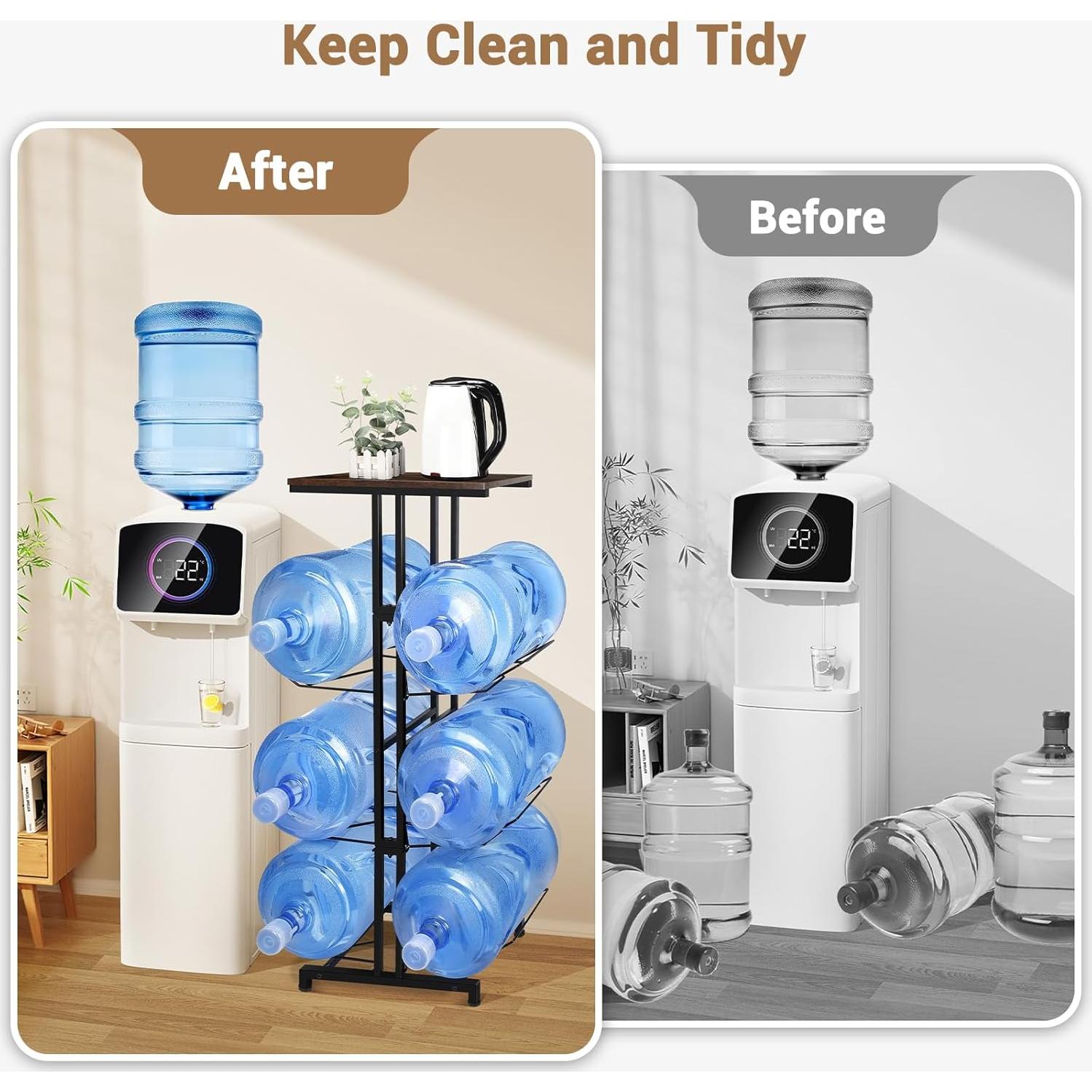 Soporte Plegable para Jarras de Agua 5 Galones CAROD - 3 Niveles