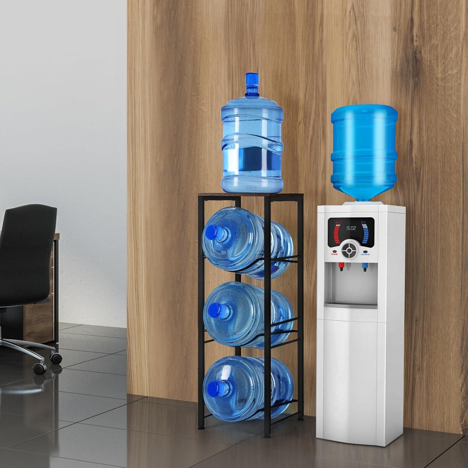 Soporte para Botellas de Agua MOOACE 5 Galones con Estante