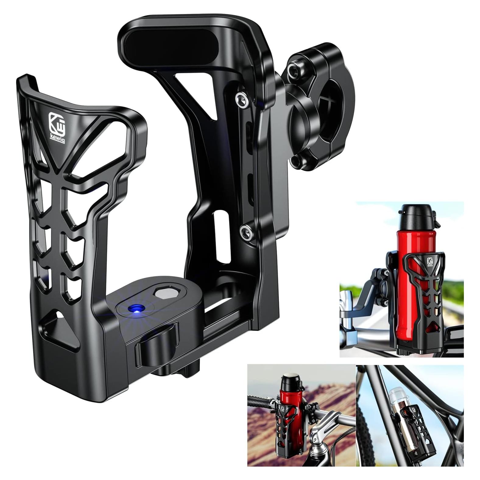 Soporte de Botella de Agua Kewig Ajustable para Bicicleta y Motocicleta