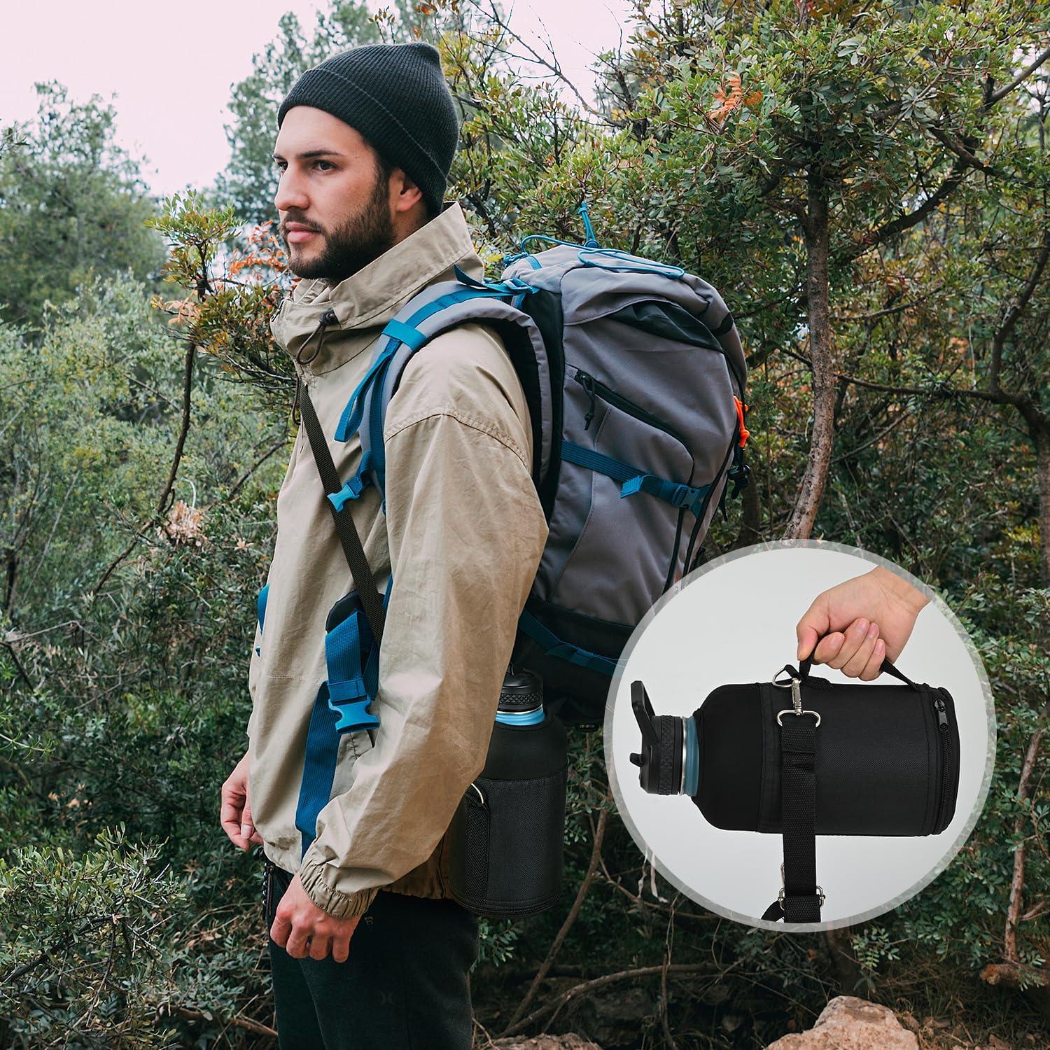 Bolsa Portabotellas de Agua RAYMYLO 32 oz con Correa Ajustable