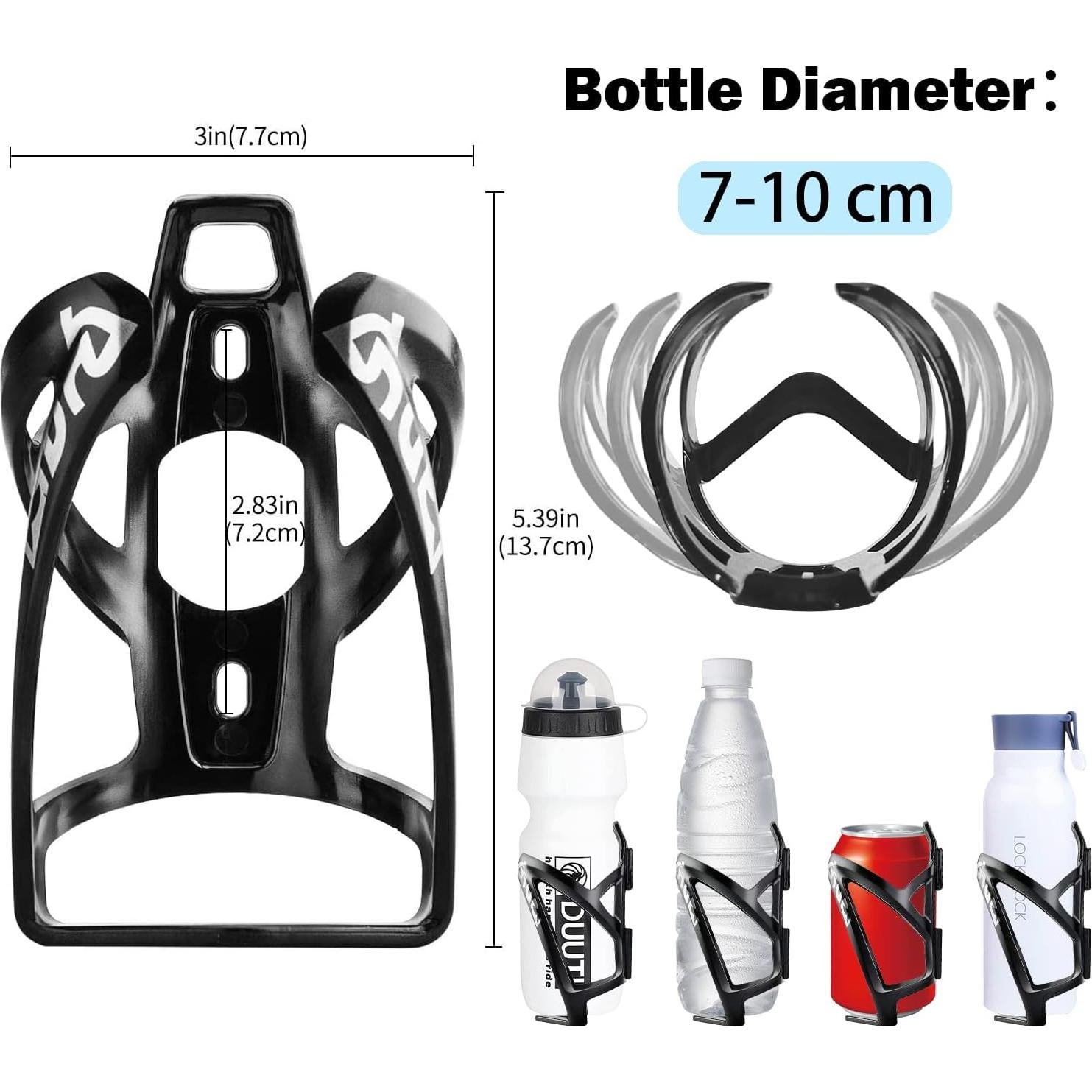 Soporte y jaula para botella de agua Suruid 739ml plástico