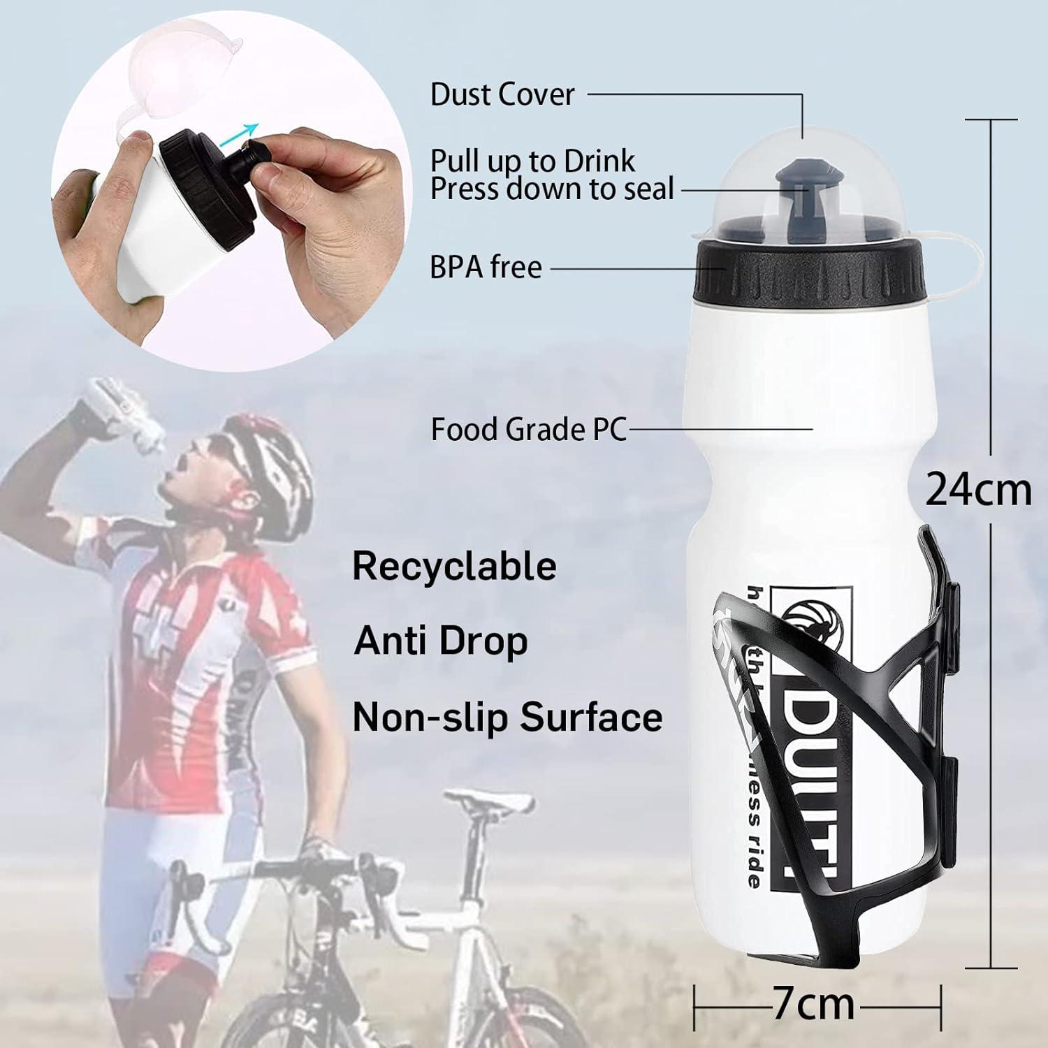 Soporte y jaula para botella de agua Suruid 739ml plástico