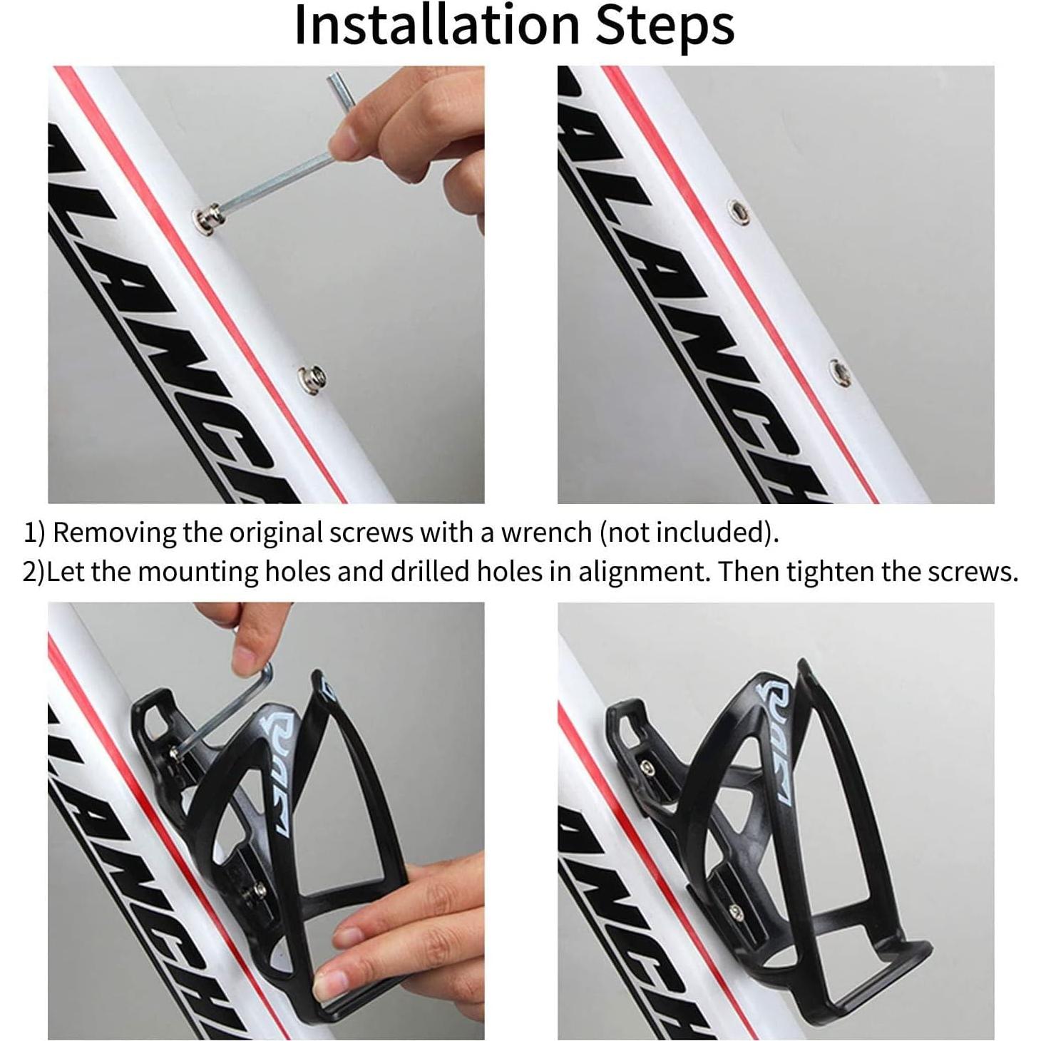 Soporte y jaula para botella de agua Suruid 739ml plástico