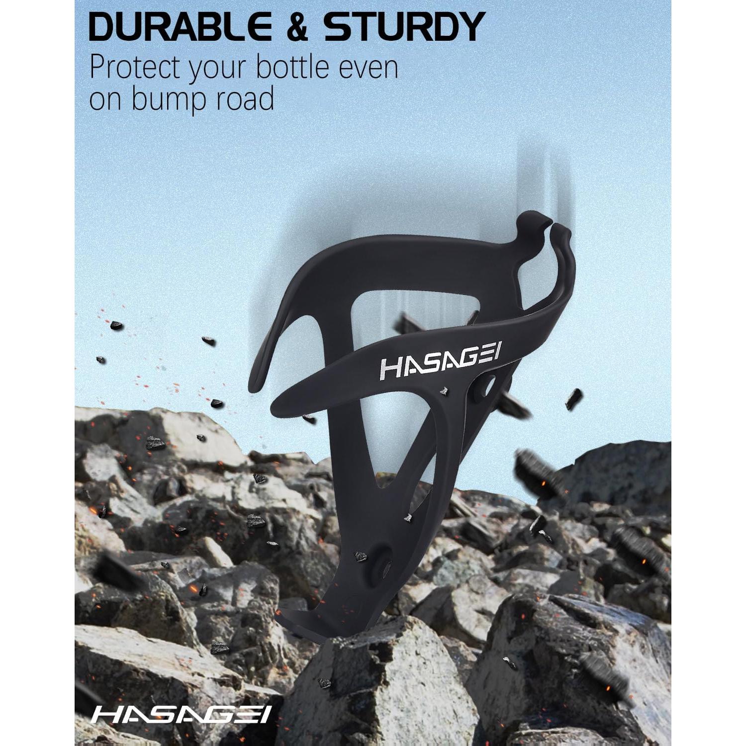 Soporte para Botella de Agua de Bicicleta HASAGEI Negro Universal